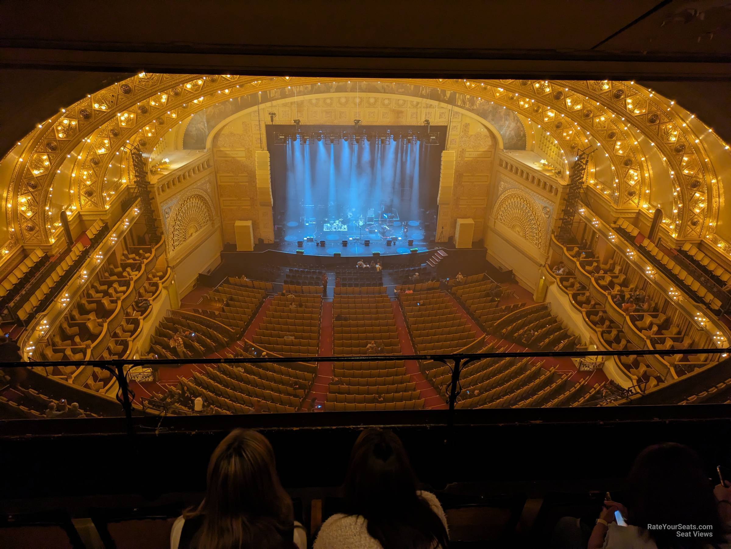 ublc cl, row e seat view  - auditorium theatre