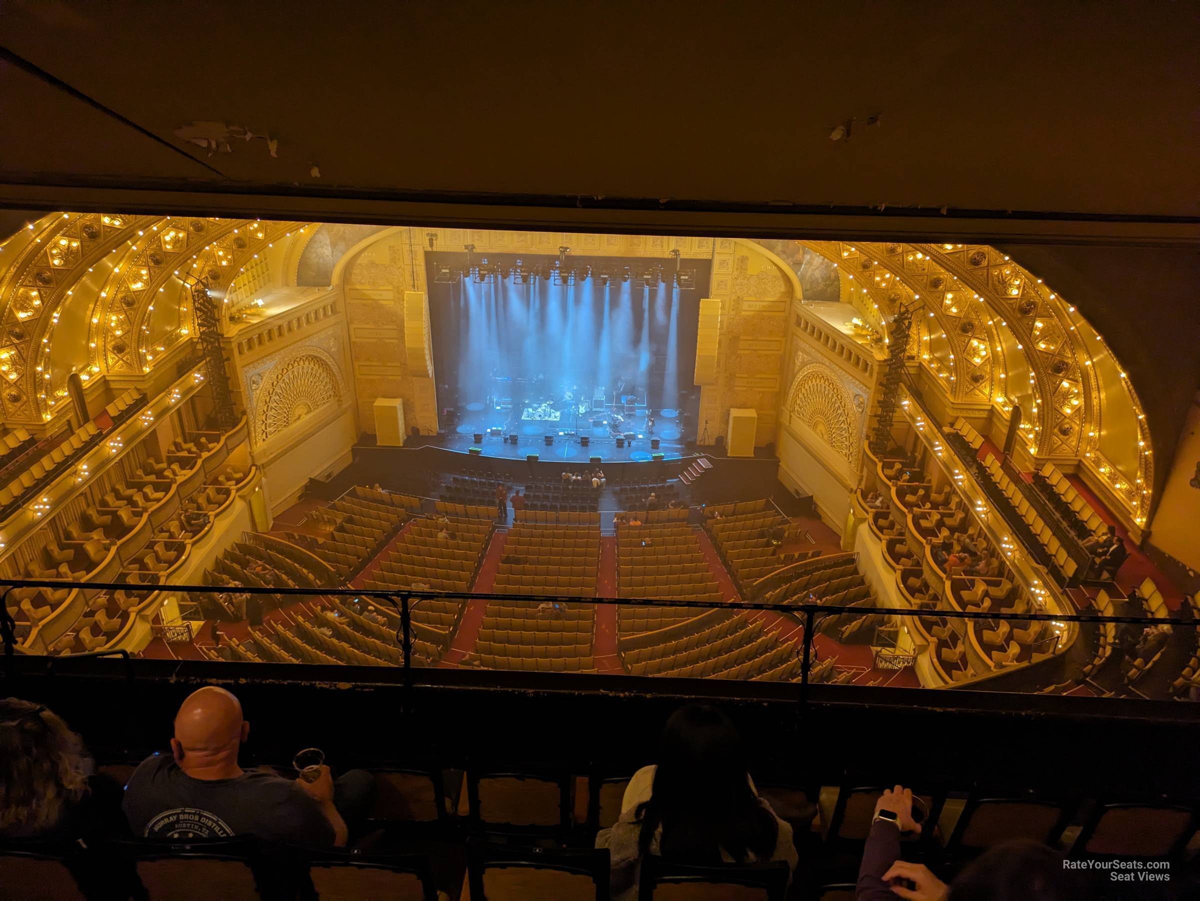 ublc cr, row e seat view  - auditorium theatre