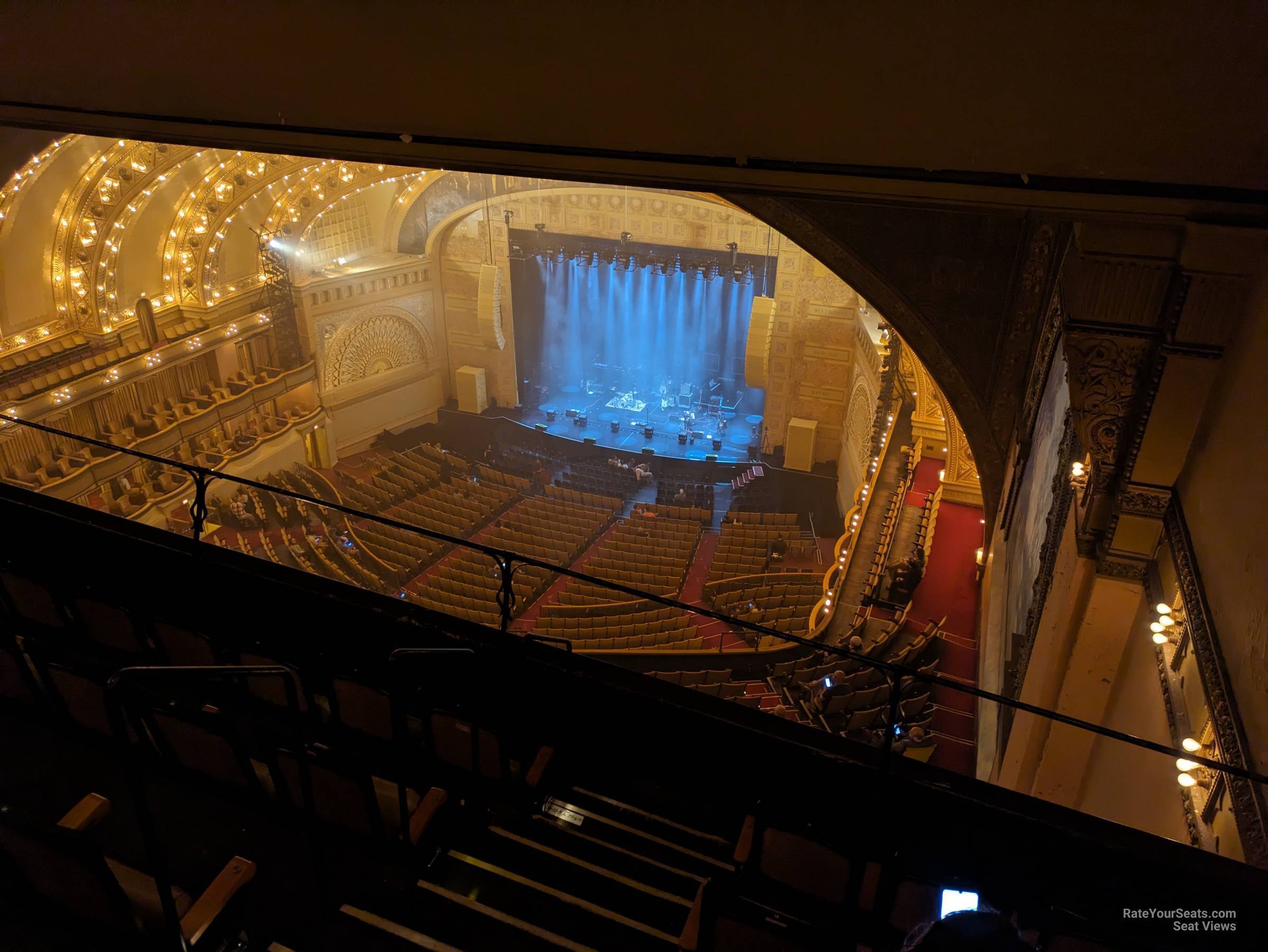 ublc fr, row e seat view  - auditorium theatre