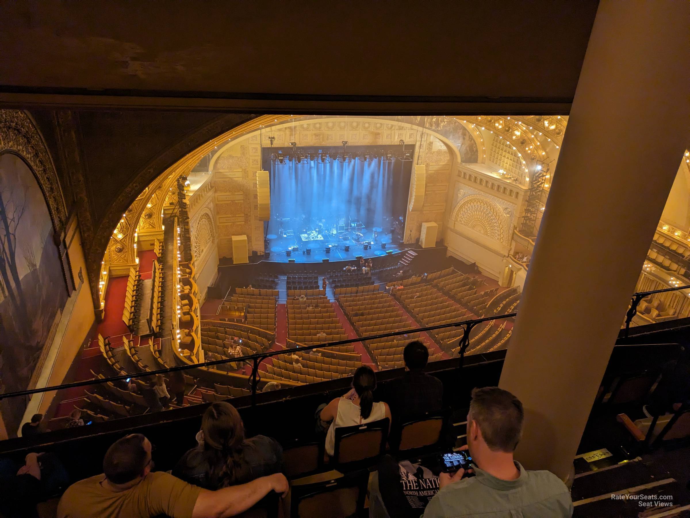 ublc l, row e seat view  - auditorium theatre