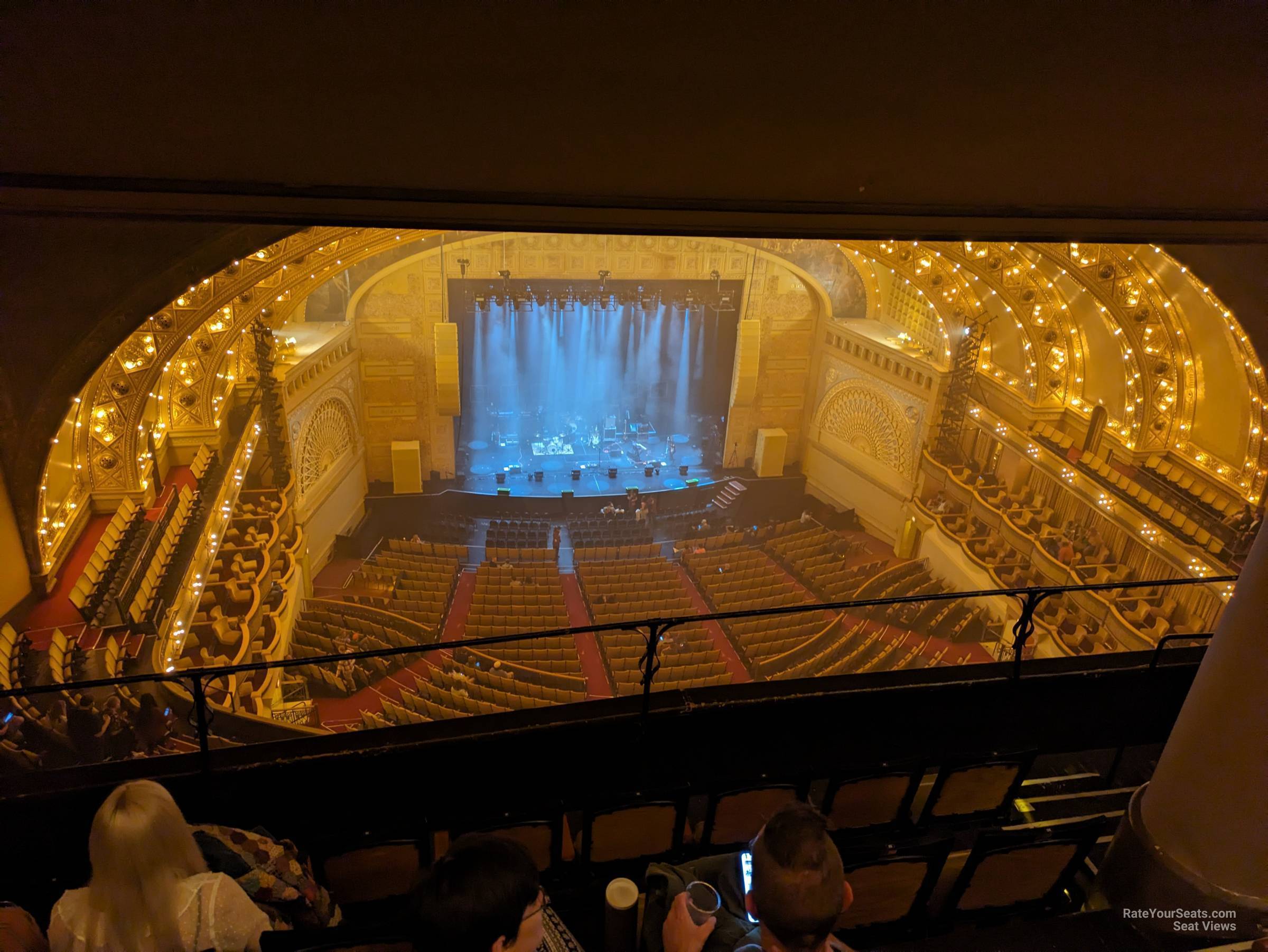 ublc lc, row e seat view  - auditorium theatre