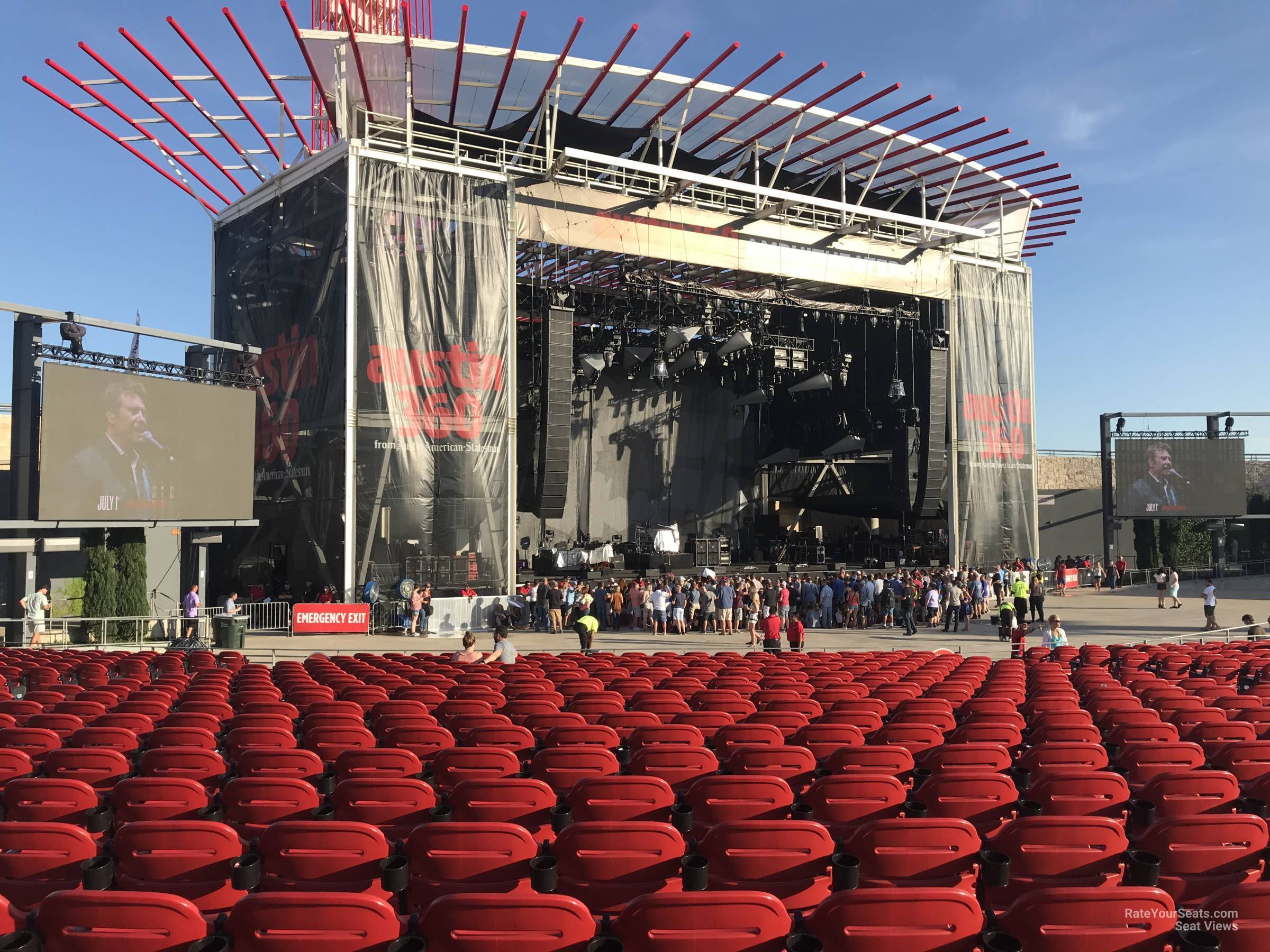 Austin 360 Amphitheatre Seating Chart