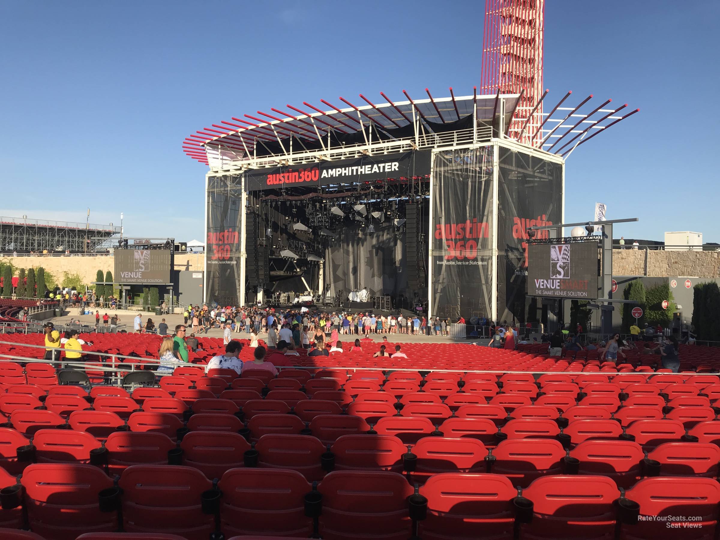 section 202, row l seat view  - germania insurance amphitheater