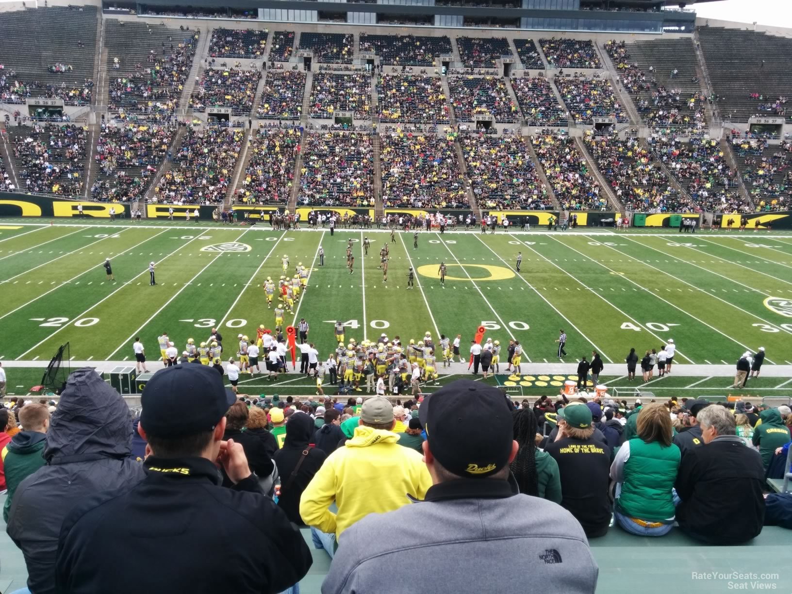 autzen stadium section 13 rateyourseats com interactive autzen stadium seating chart