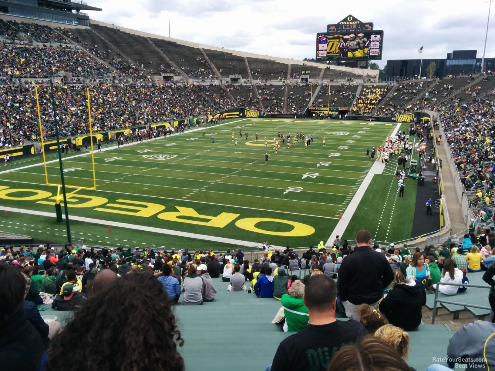 Autzen Stadium Seating Chart View