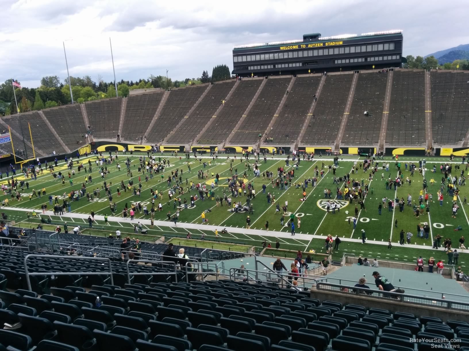 Autzen Stadium Seating Chart Dead And Company