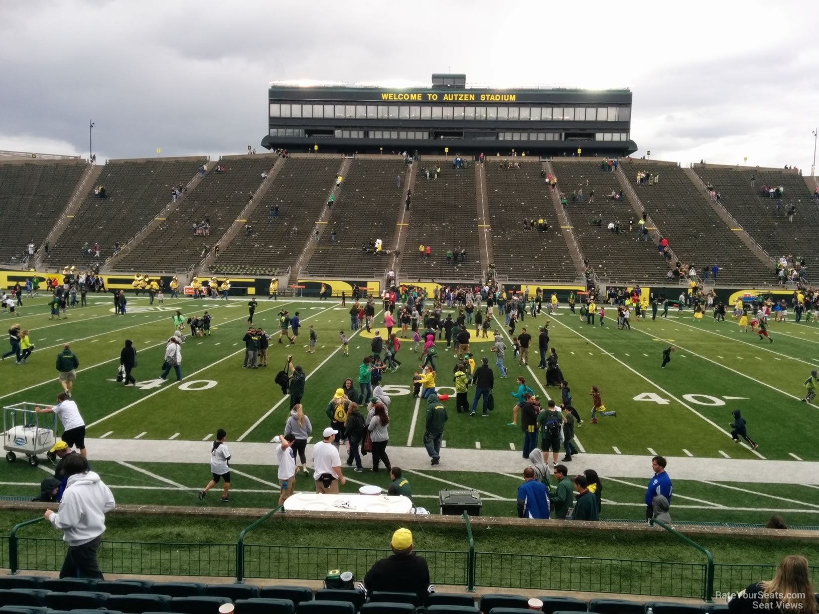 section 31, row 10 seat view  - autzen stadium