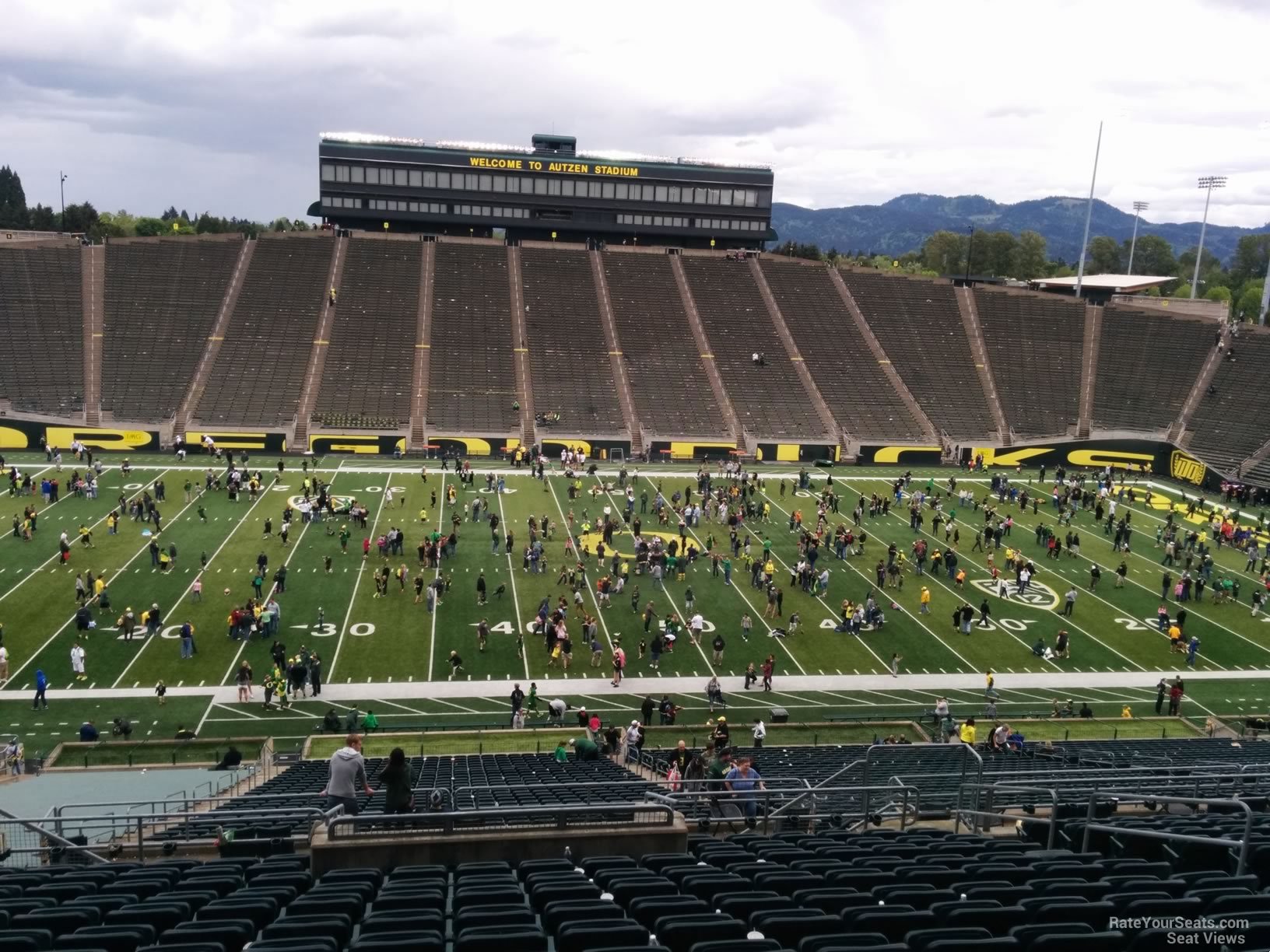 Oregon Stadium Seating Chart