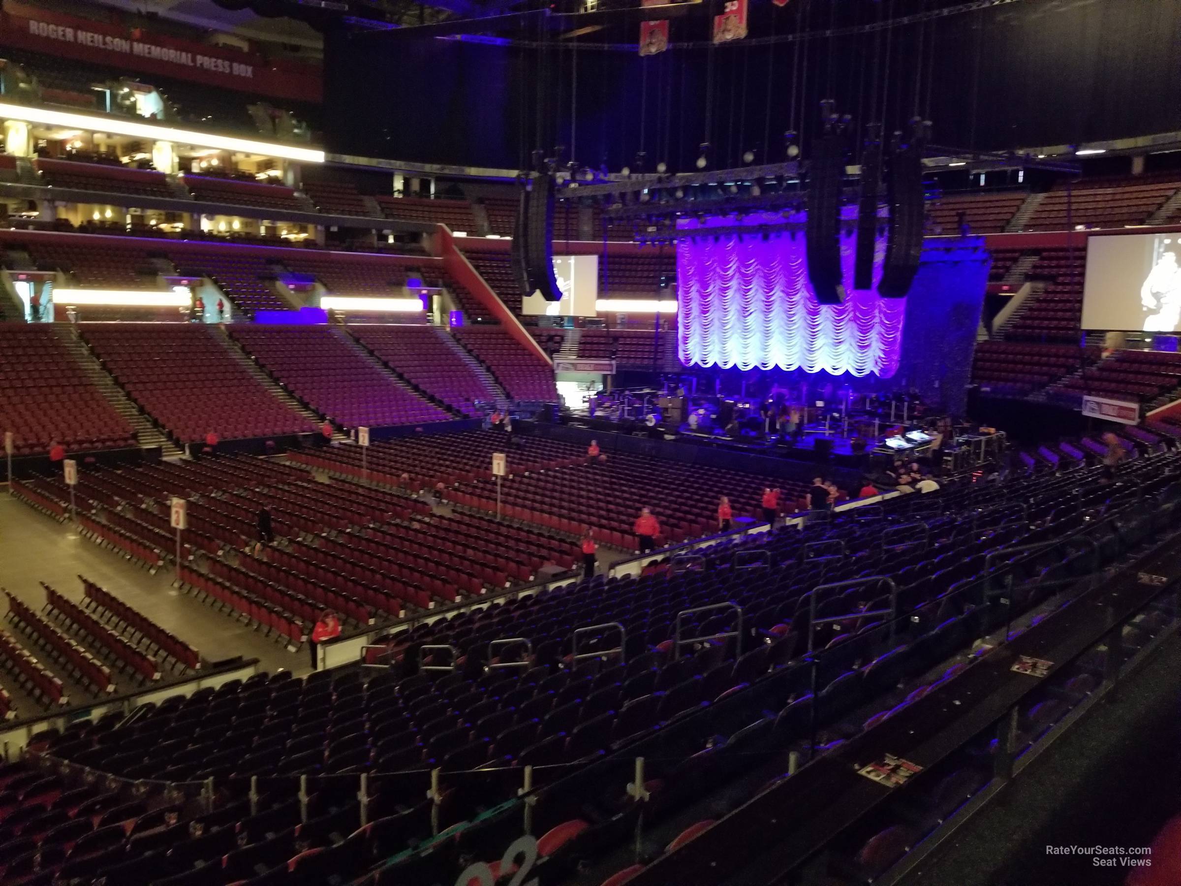bb t center section 102 concert seating rateyourseats com at t center hockey seating chart