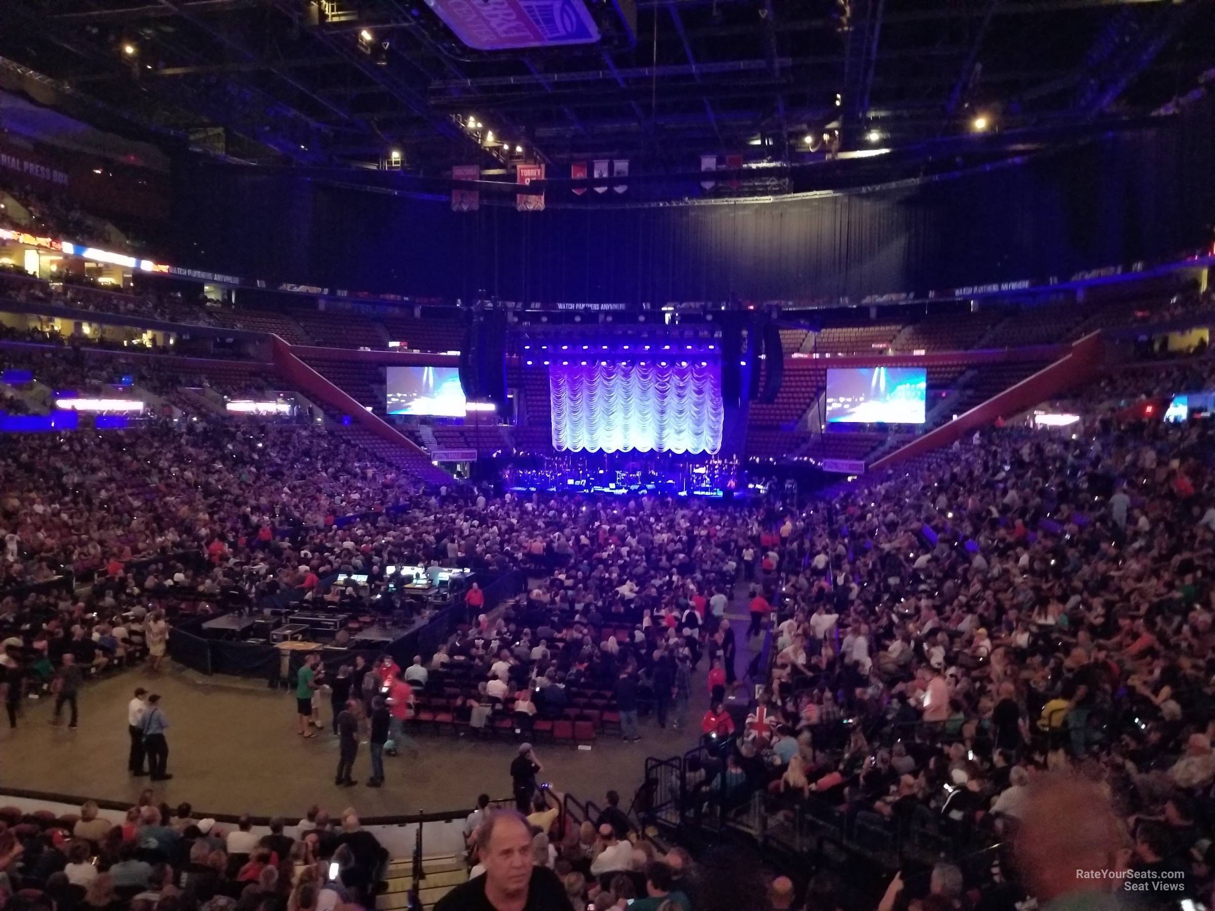 section 108, row 18 seat view  for concert - fla live arena