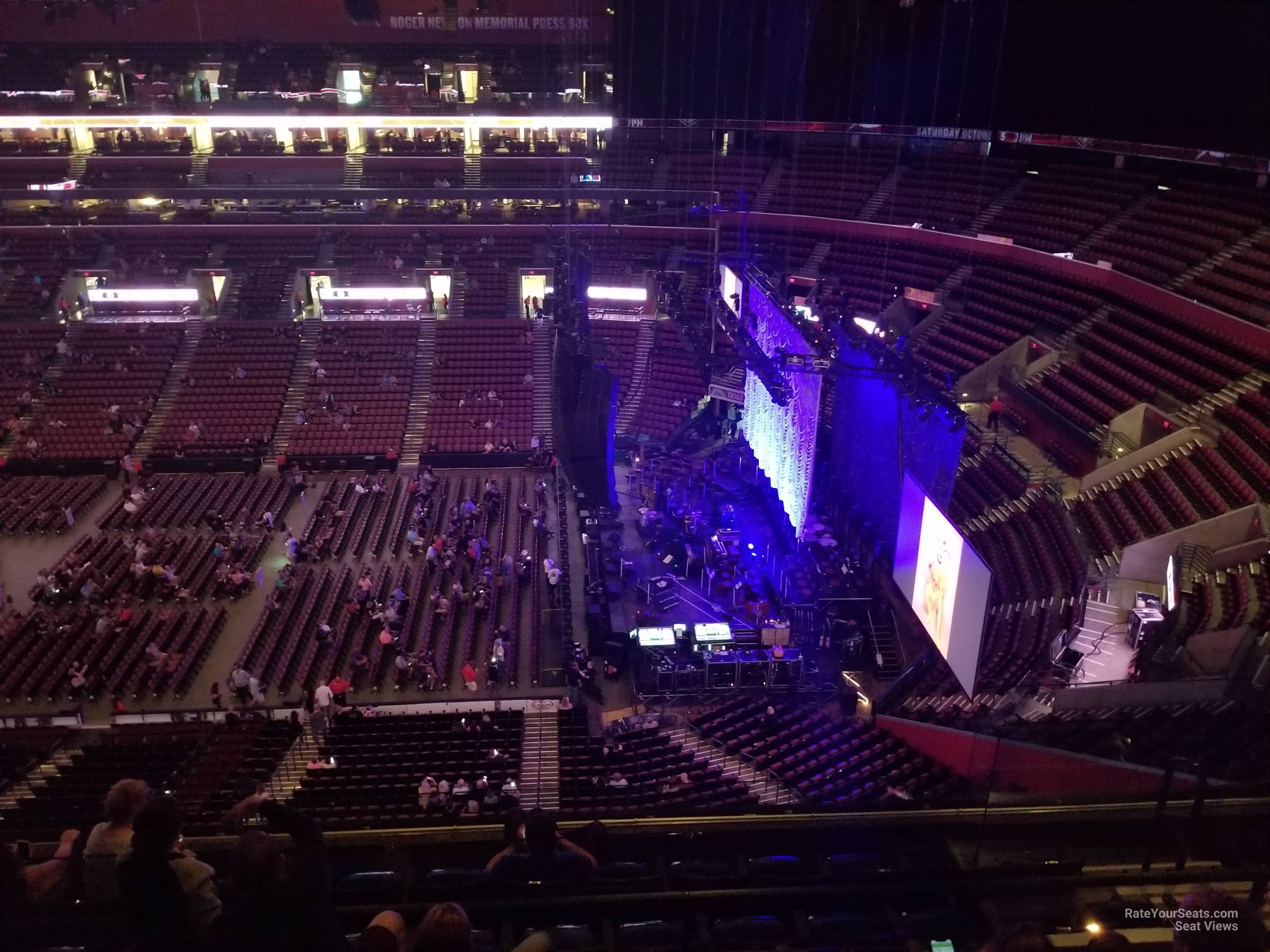section 333, row 7 seat view  for concert - fla live arena