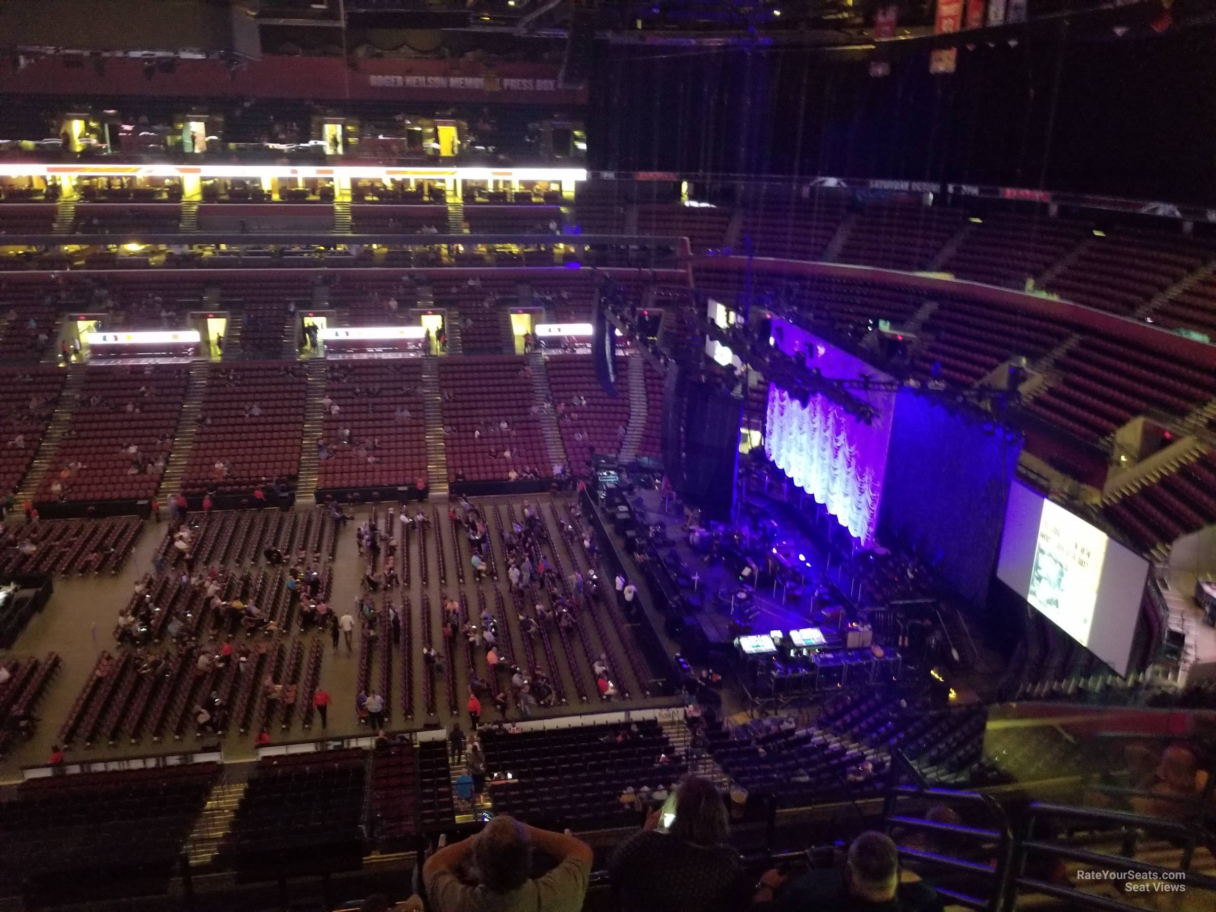 section 334, row 7 seat view  for concert - fla live arena