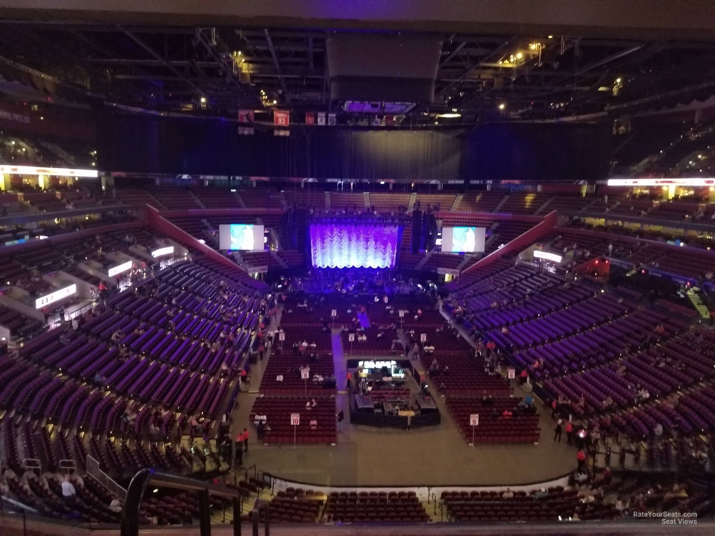 club c10, row 6 seat view  for concert - amerant bank arena