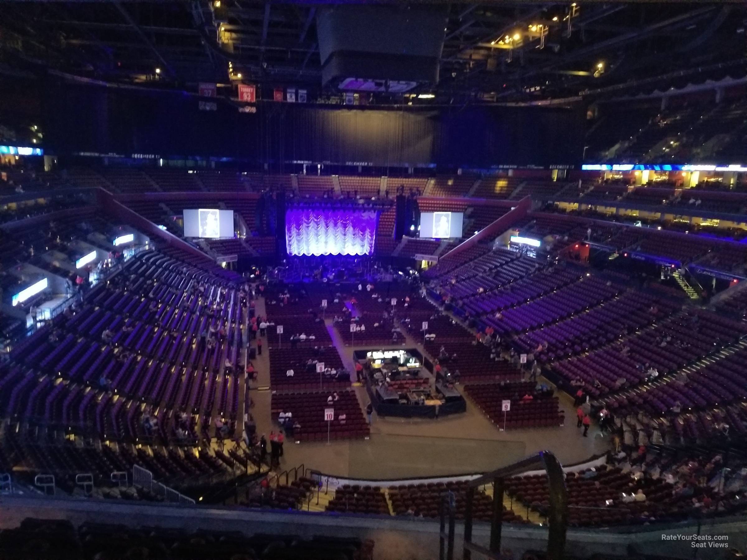 club c11, row 6 seat view  for concert - amerant bank arena