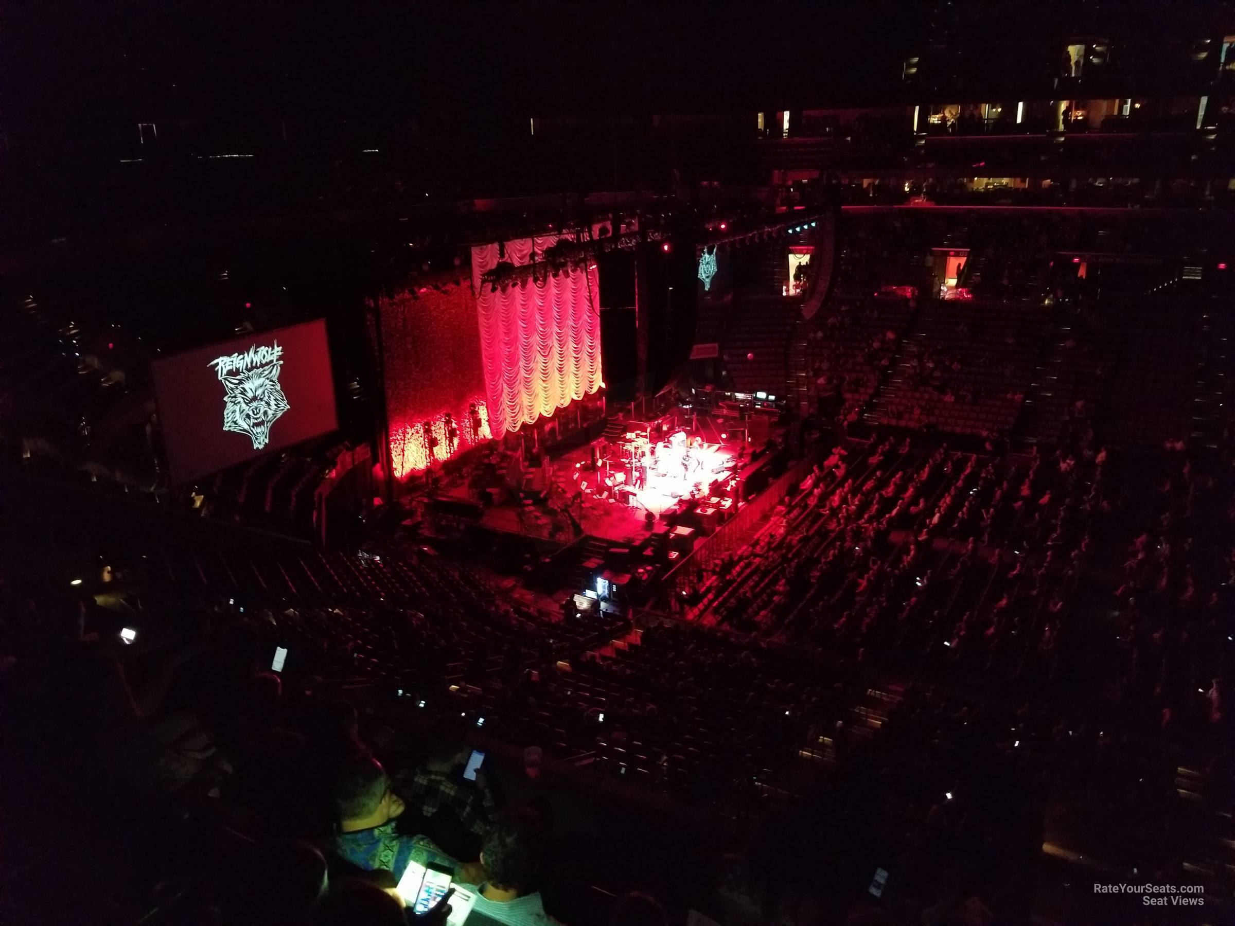club c19, row 3 seat view  for concert - amerant bank arena