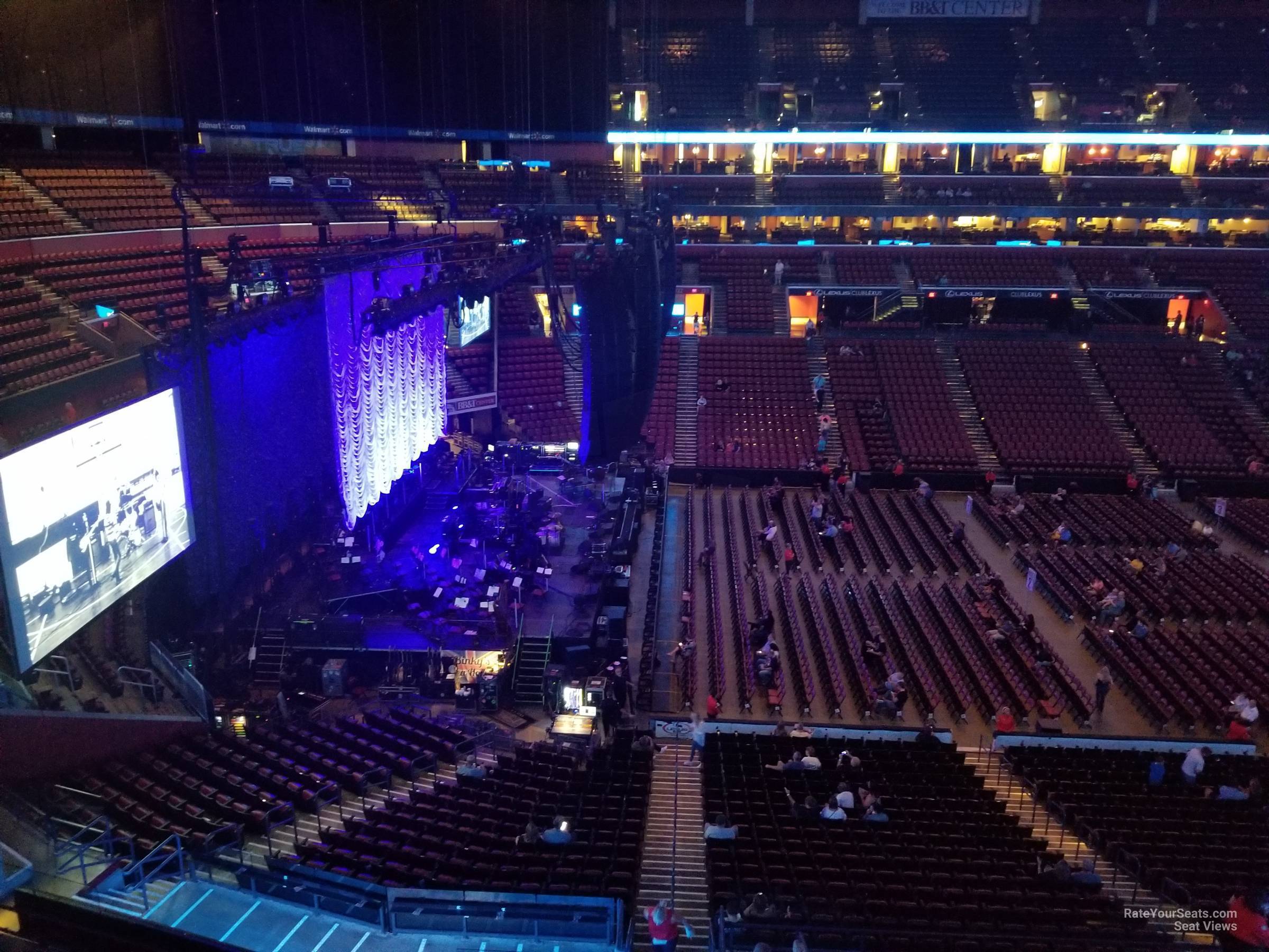 BB&T Center Club C19 Concert Seating