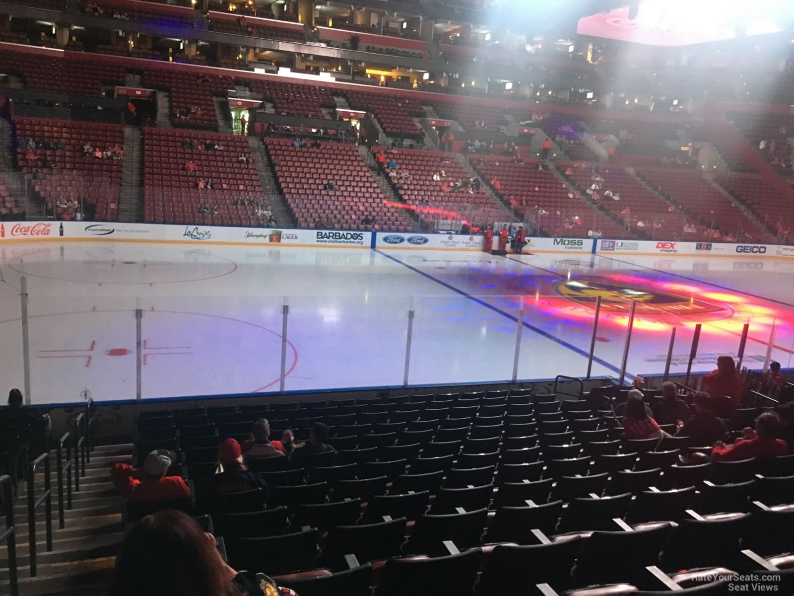 Bb T Center Section 103 Florida Panthers Rateyourseats Seat View For Bb T Center Section 103 Row 13