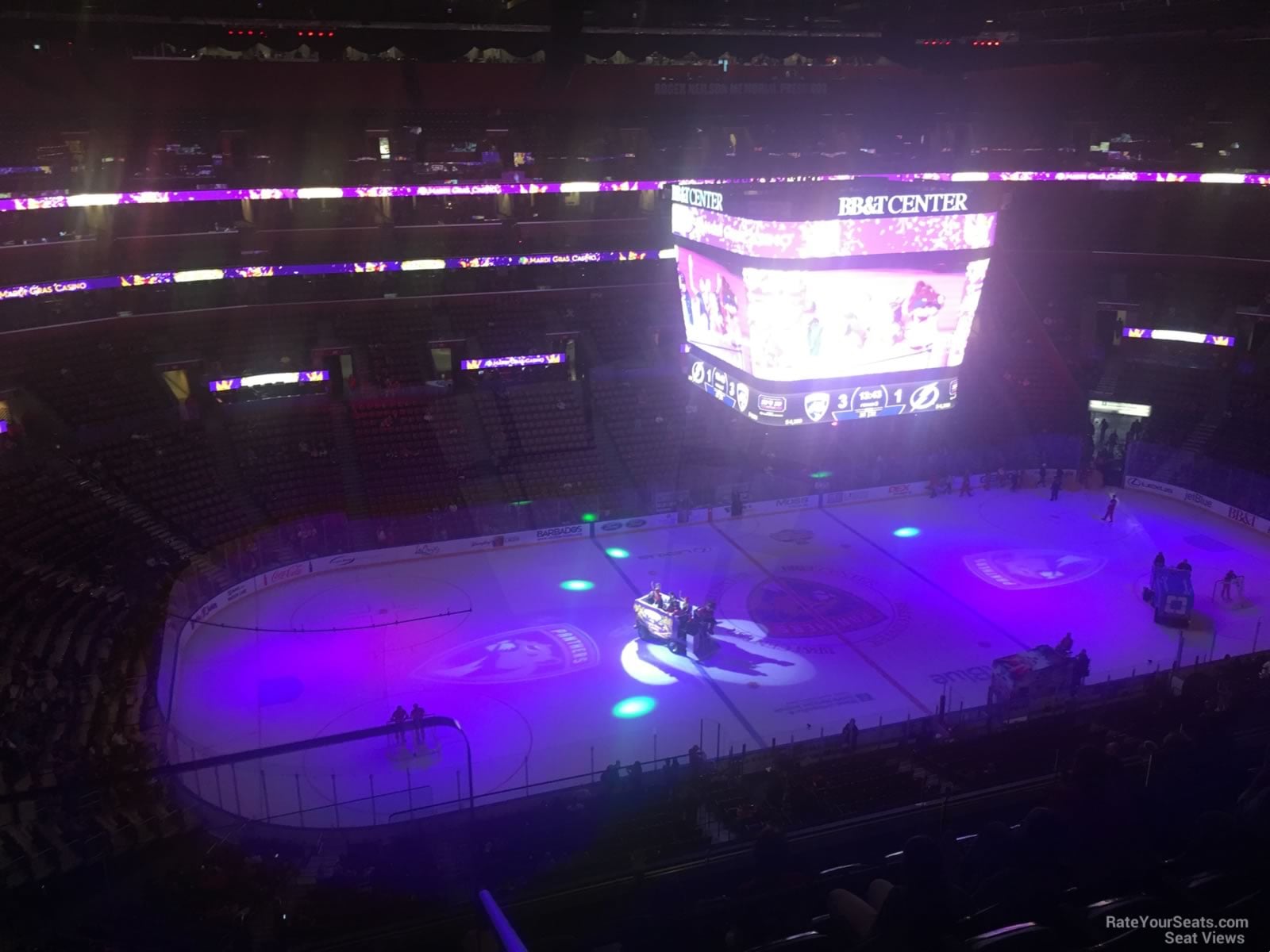 section 303, row 8 seat view  for hockey - amerant bank arena