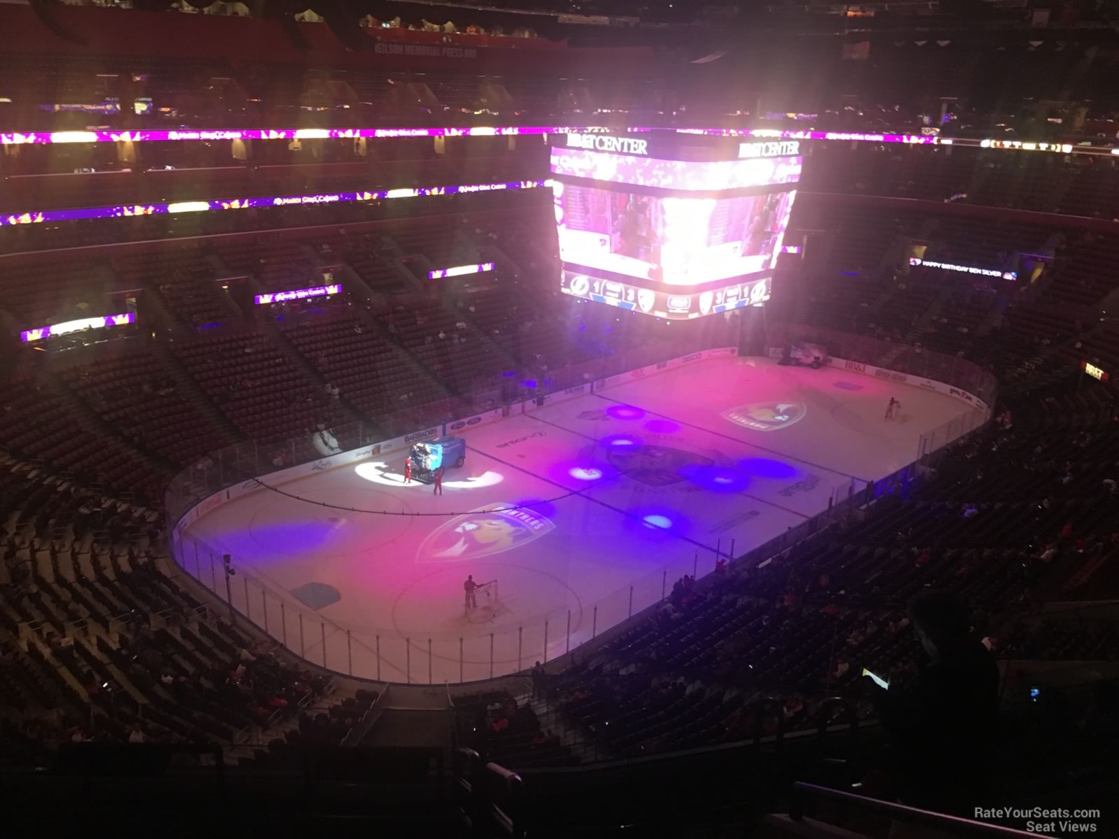 section 306, row 8 seat view  for hockey - amerant bank arena