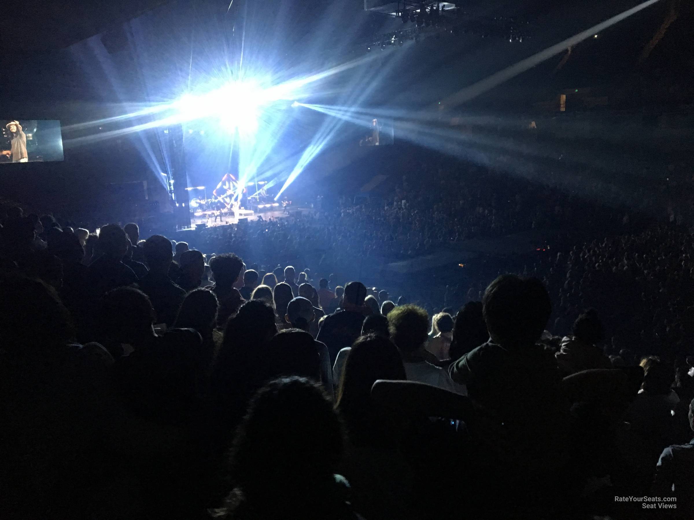 section 126, row w seat view  for concert - legacy arena at the bjcc