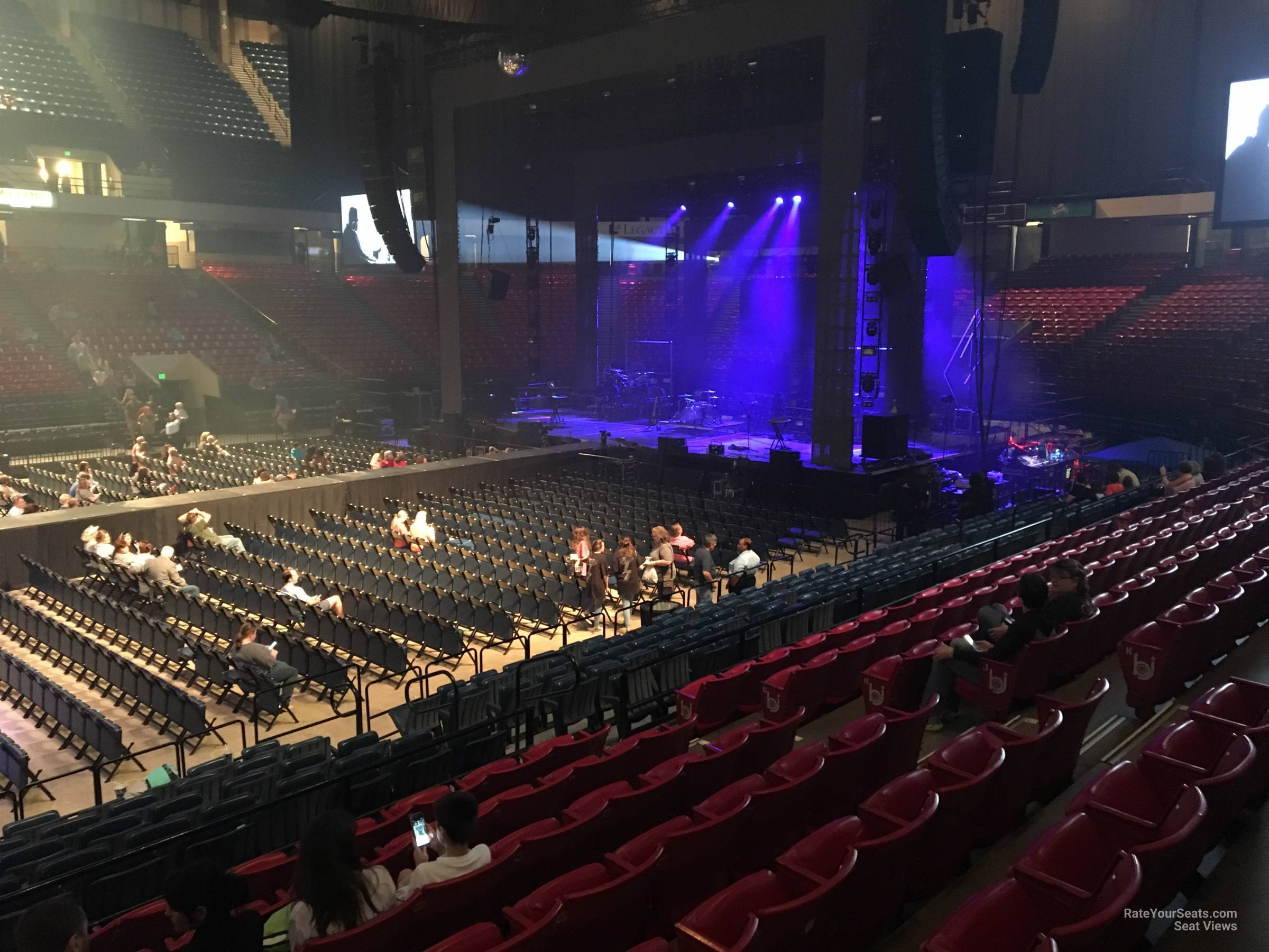 section 114, row p seat view  - legacy arena at the bjcc