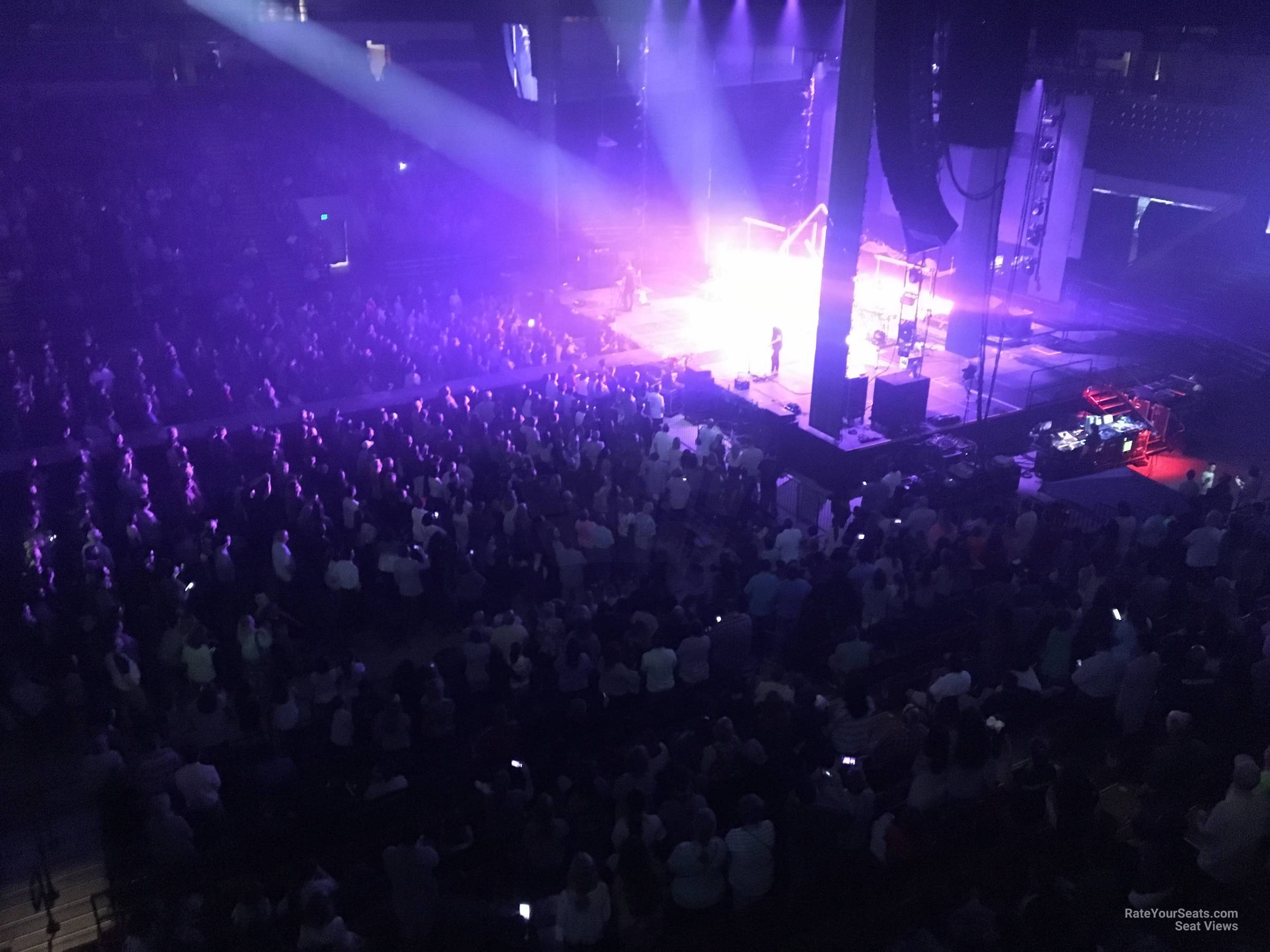 section 214, row a seat view  for concert - legacy arena at the bjcc