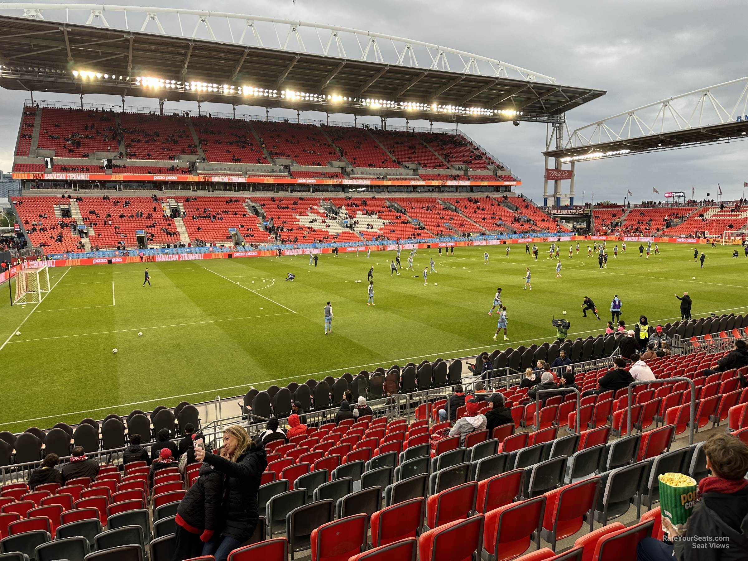 section 126, row 15 seat view  - bmo field