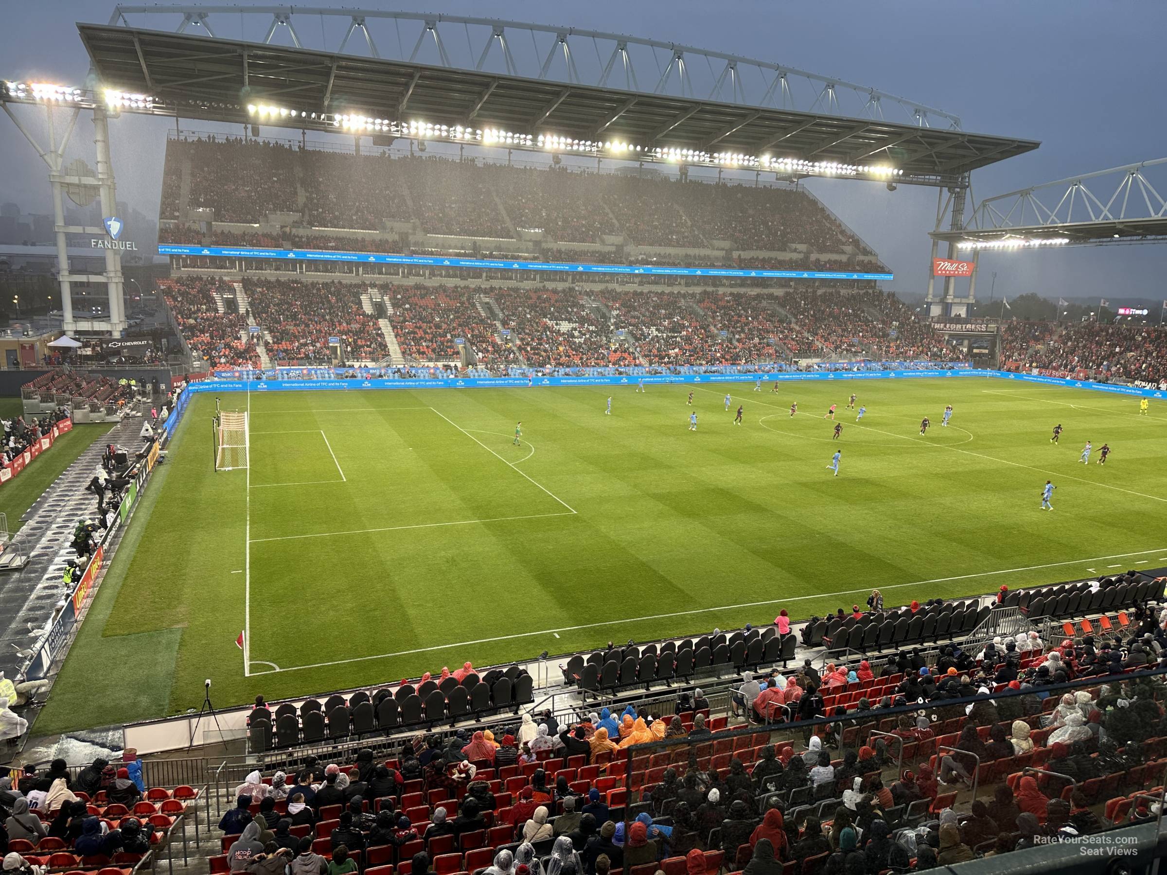 section 226, row 2 seat view  - bmo field