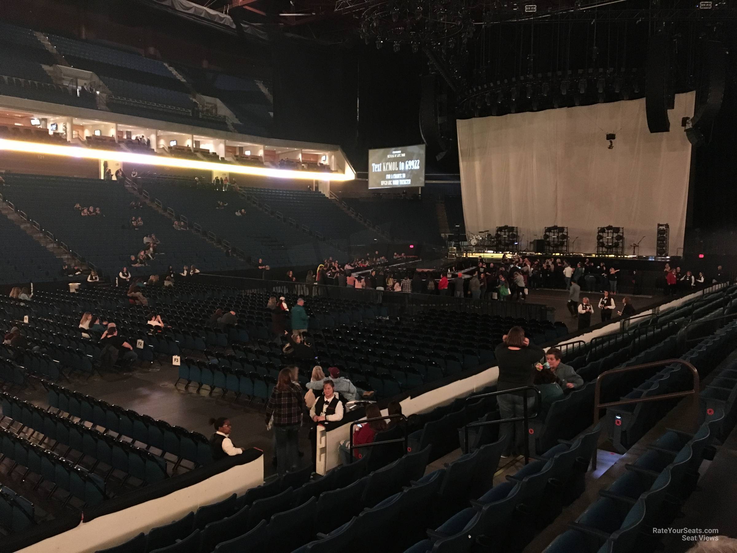 BOK Center Section 108 Concert Seating