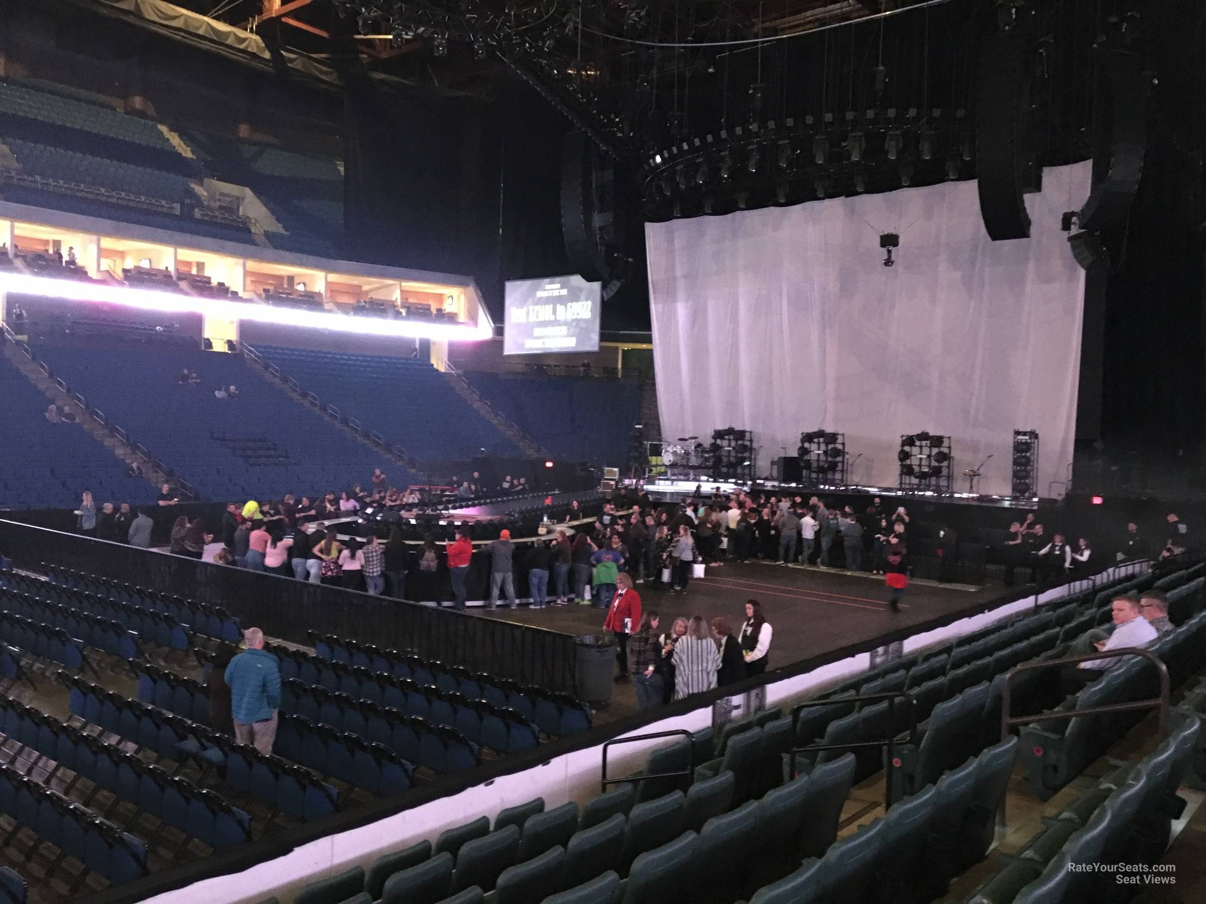 Bok Center Seating Chart Rows