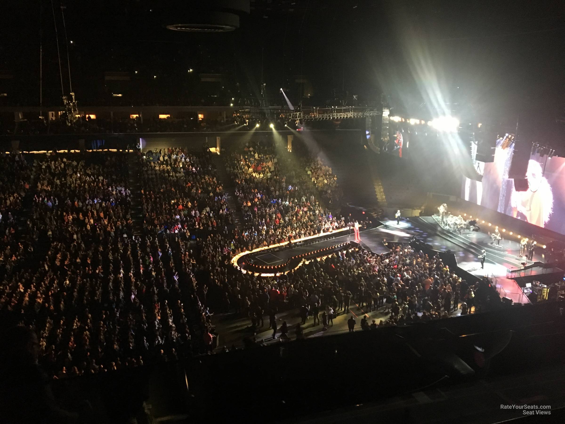 Section 312 at BOK Center for Concerts