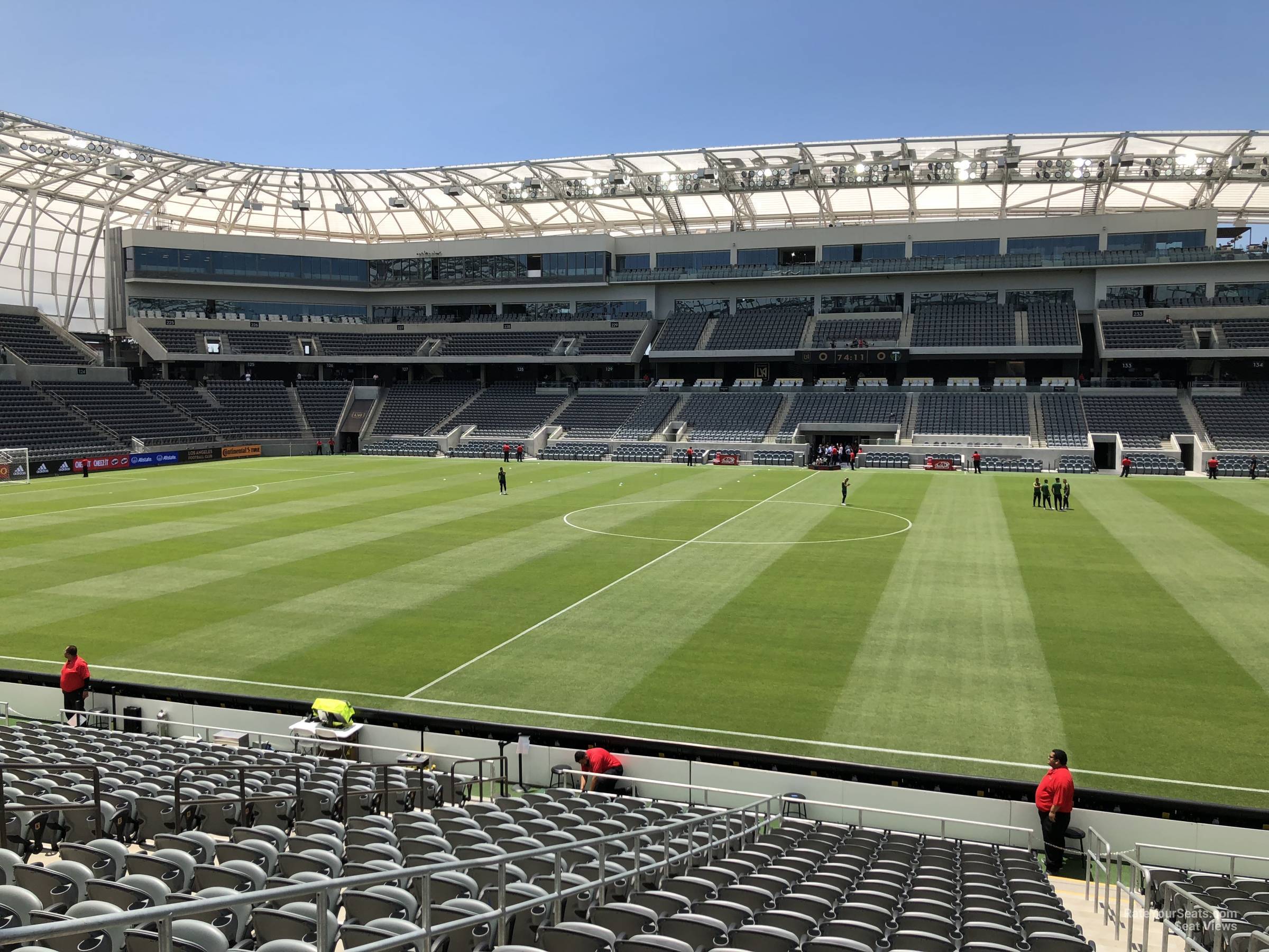 Section 112 at BMO Stadium