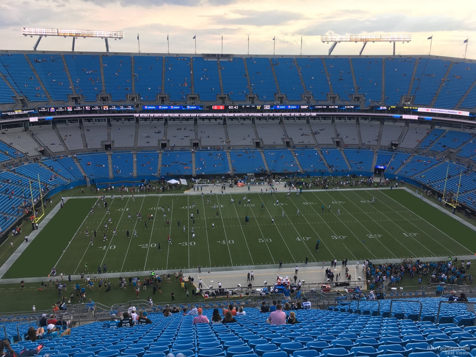 Bank Of America Stadium Section 516 Rateyourseats