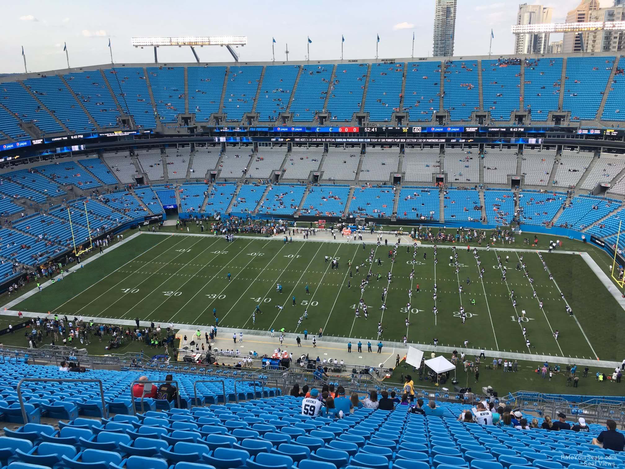 gridiron club bank of america stadium