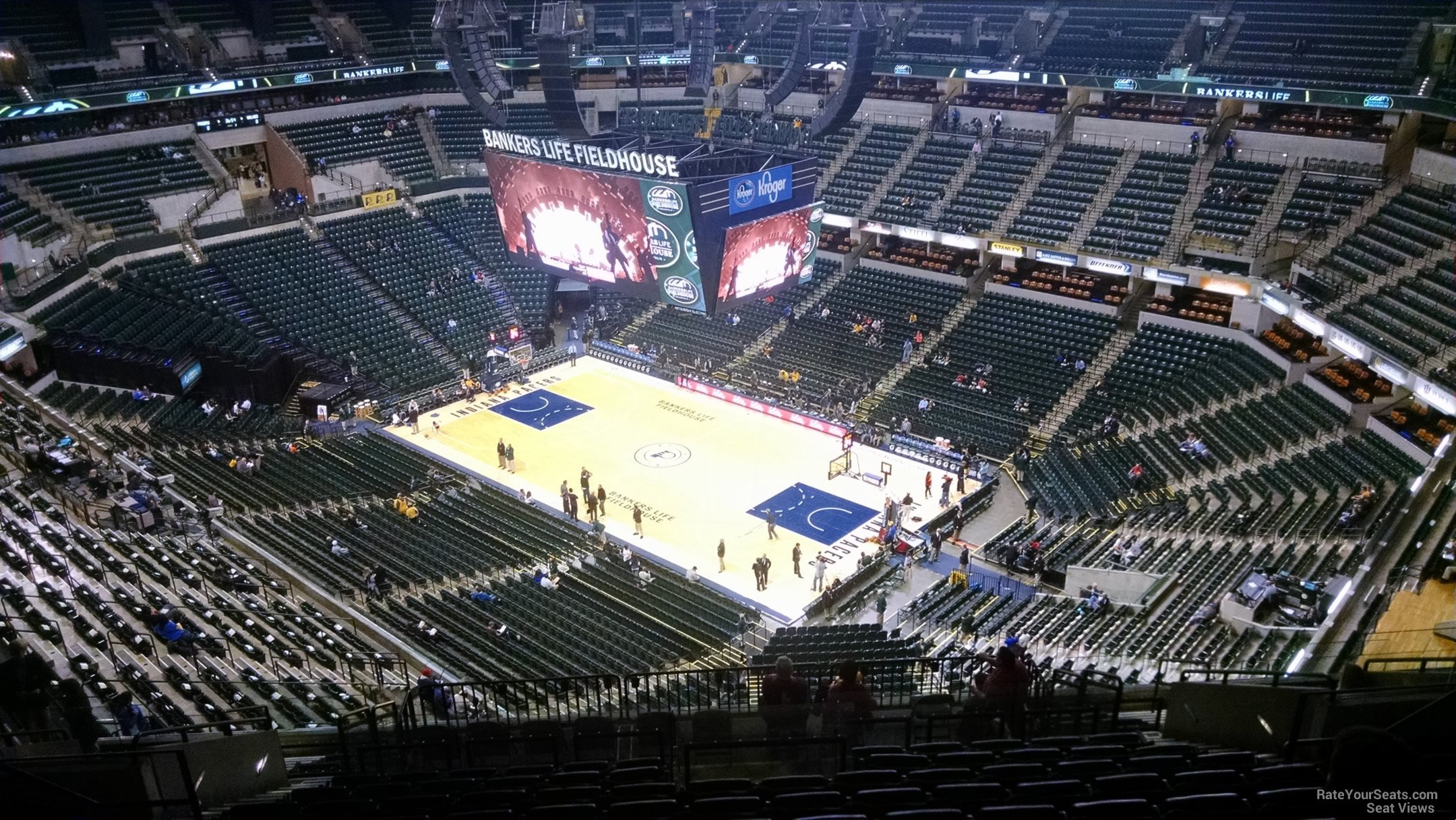 Bankers Life Fieldhouse Seating Chart With Row Numbers