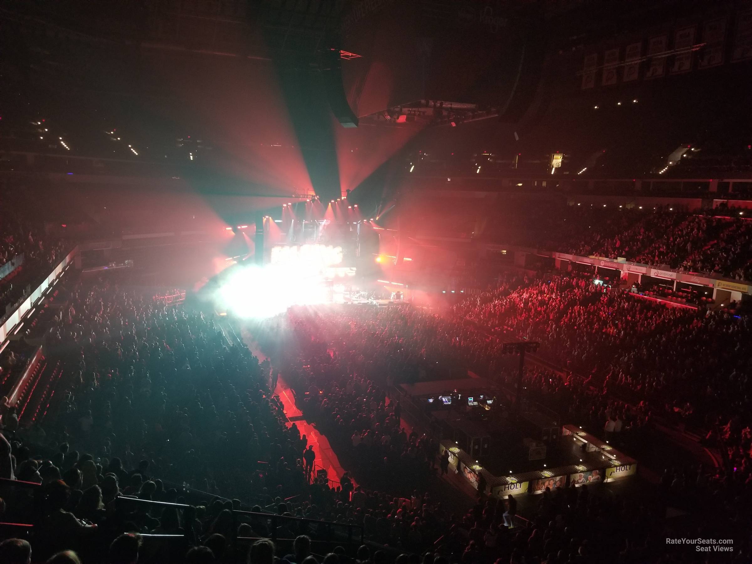 section 13, row 12 seat view  for concert - gainbridge fieldhouse