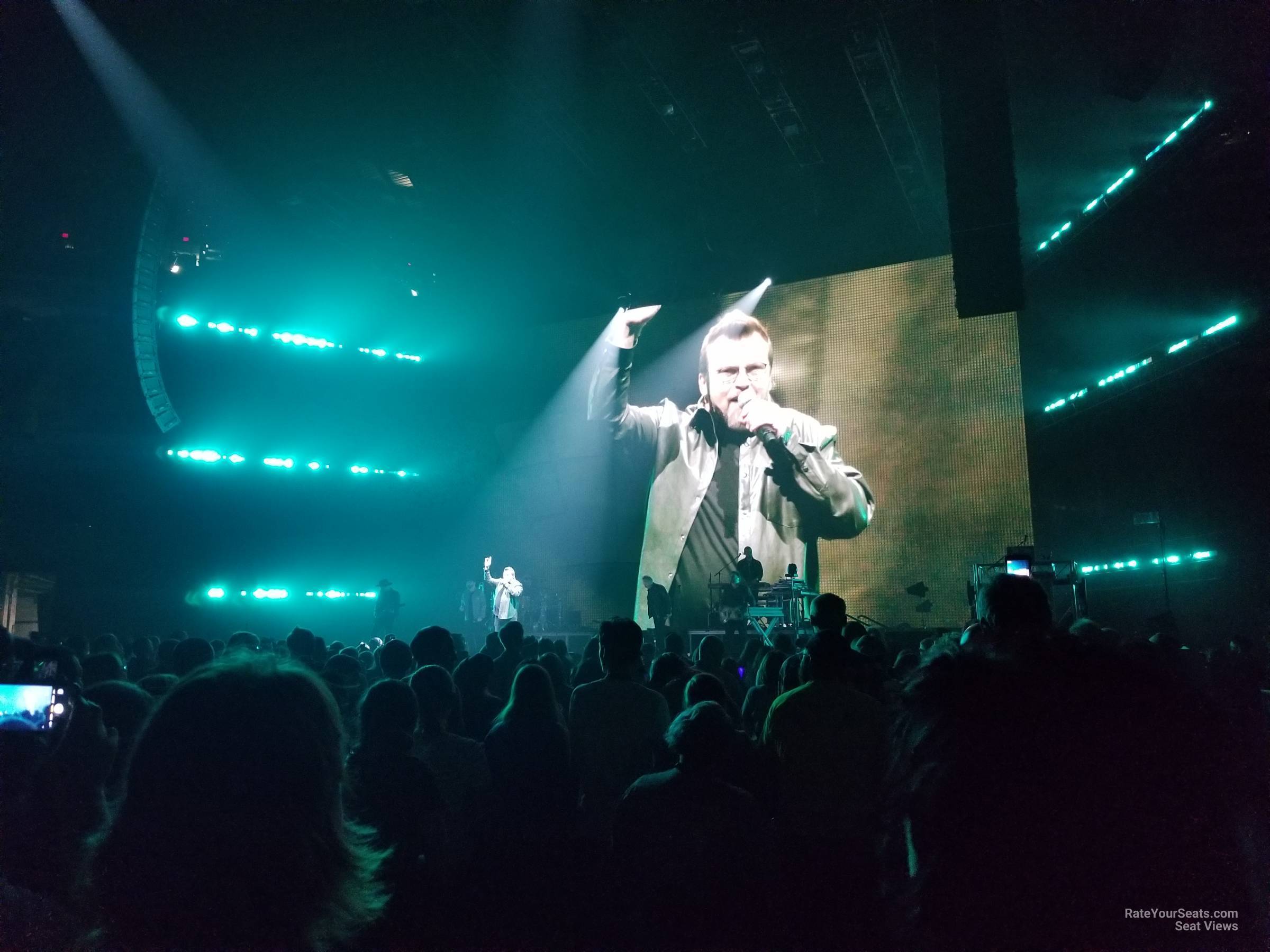 floor 1, row 12 seat view  for concert - gainbridge fieldhouse