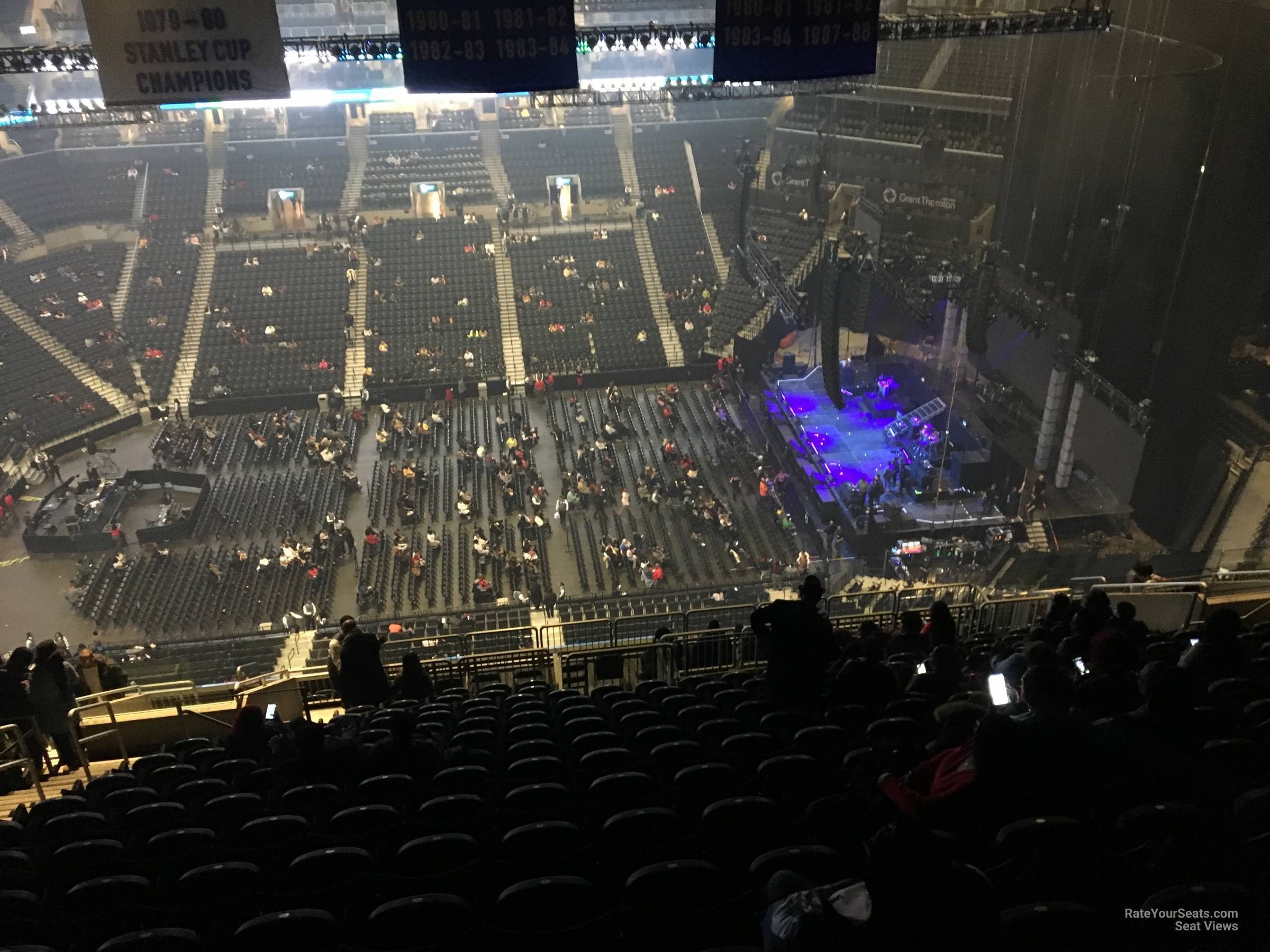 section 207, row 22 seat view  for concert - barclays center