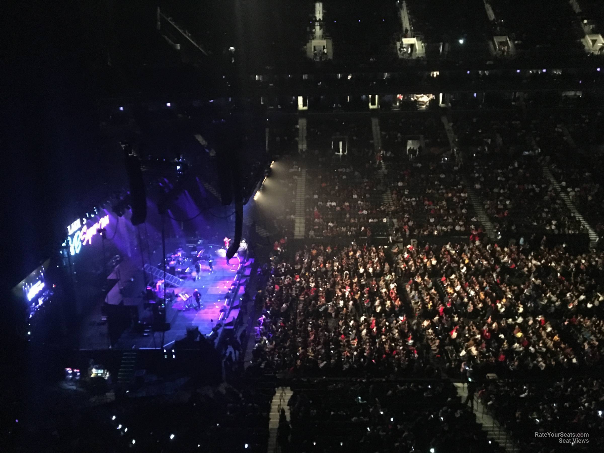 section 226, row 4 seat view  for concert - barclays center