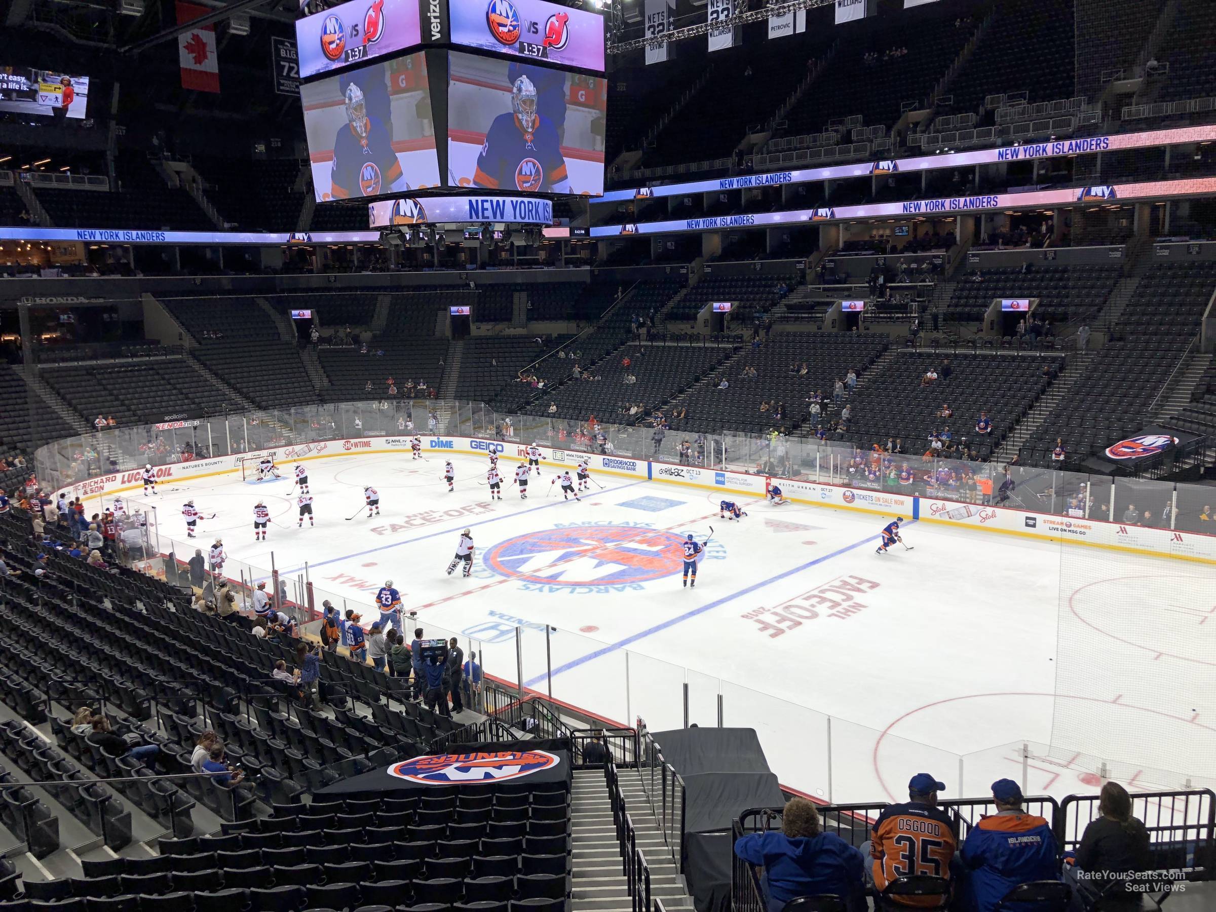 Barclays Center Seating Chart Islanders