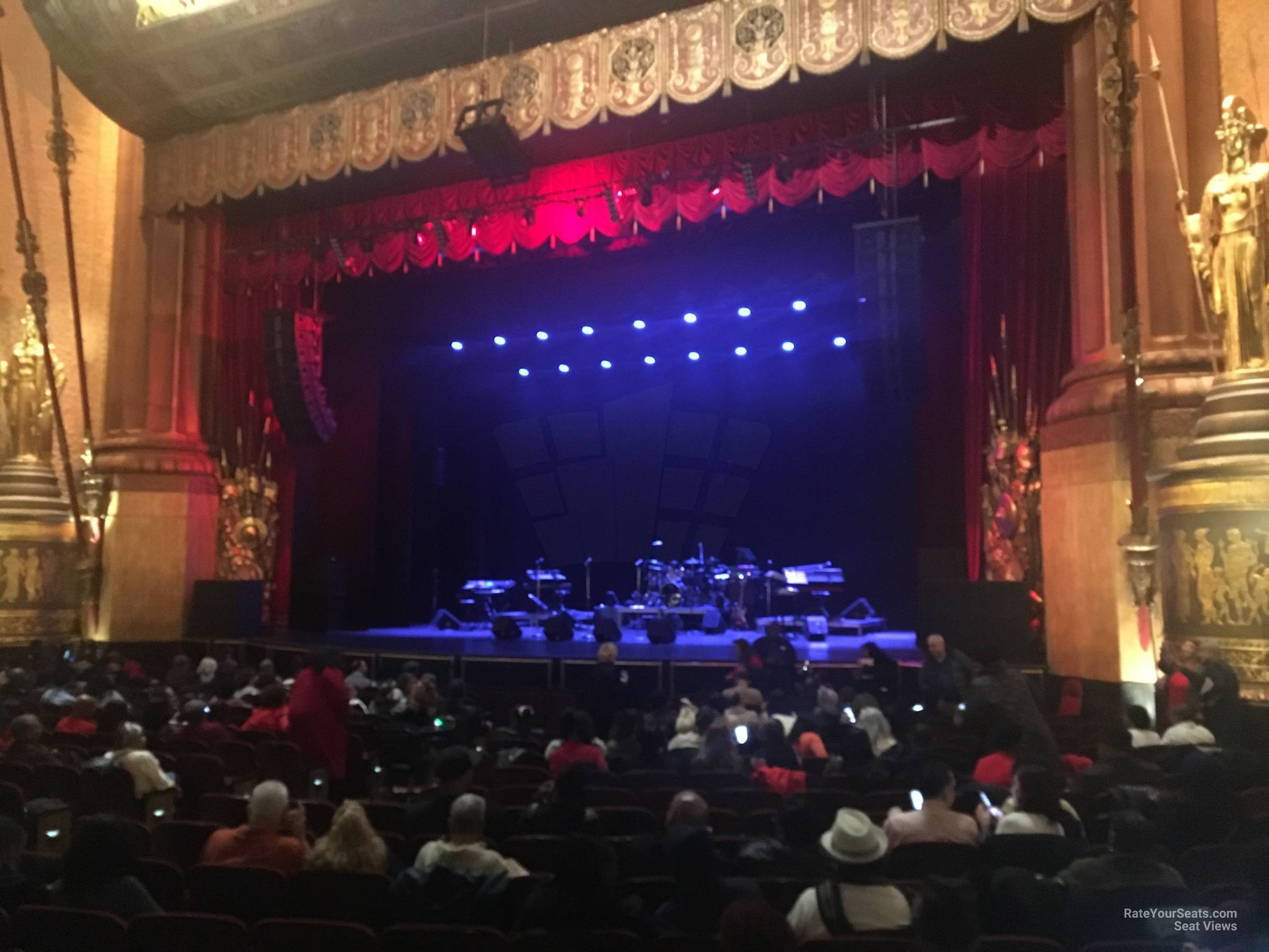 orchestra 2, row l seat view  - beacon theatre