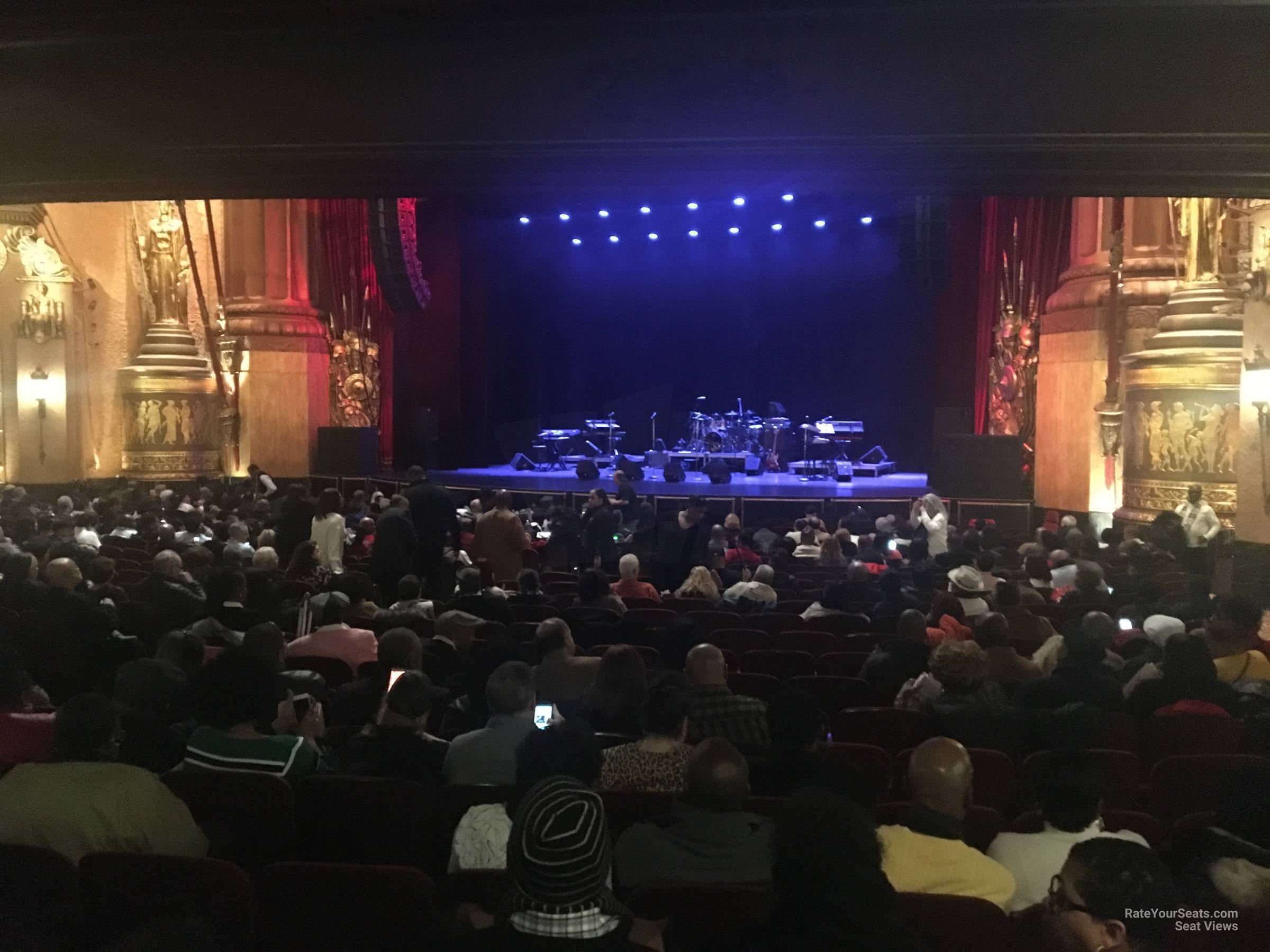 orchestra 4, row t seat view  - beacon theatre