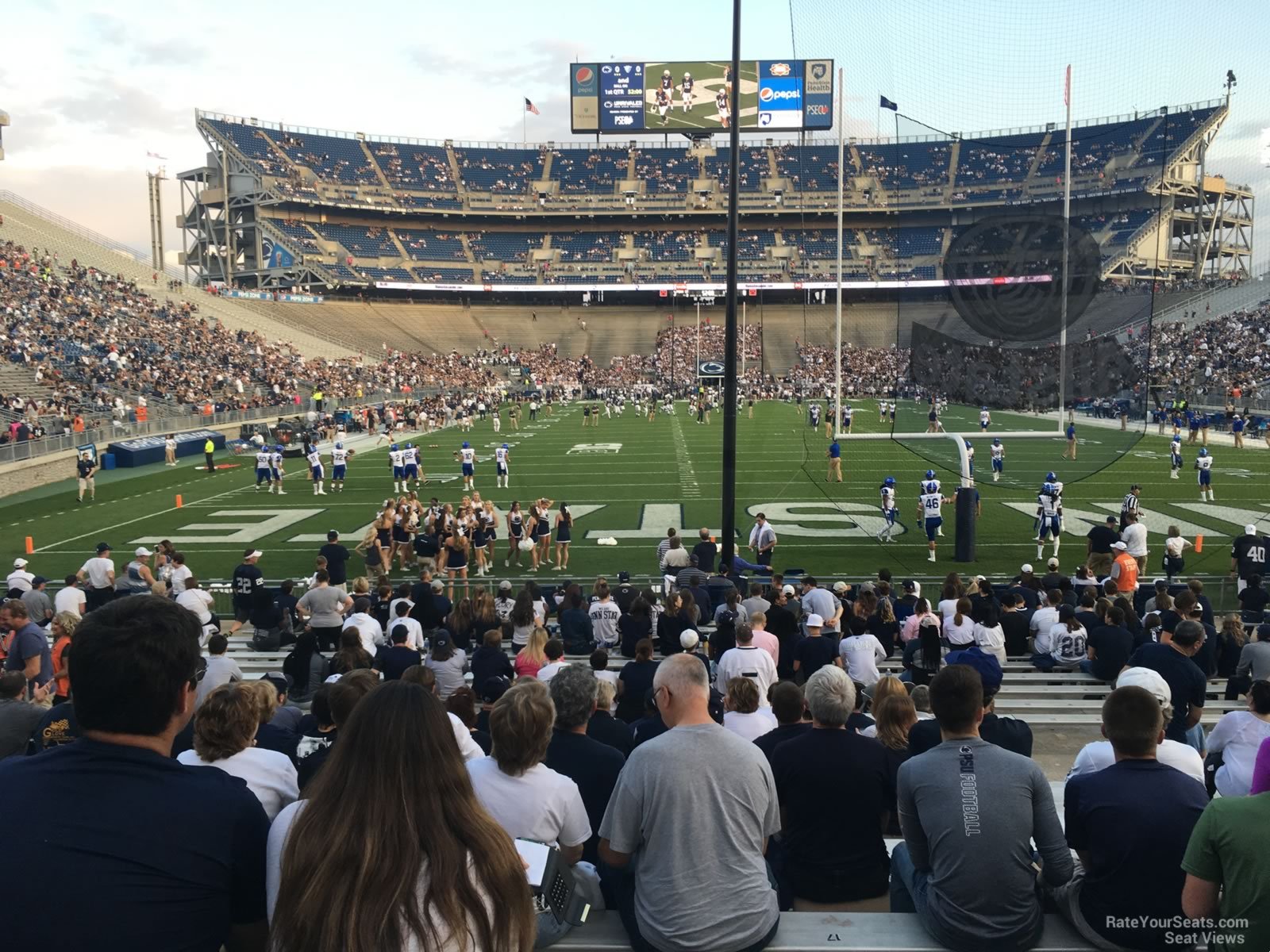 section ng, row 15 seat view  - beaver stadium