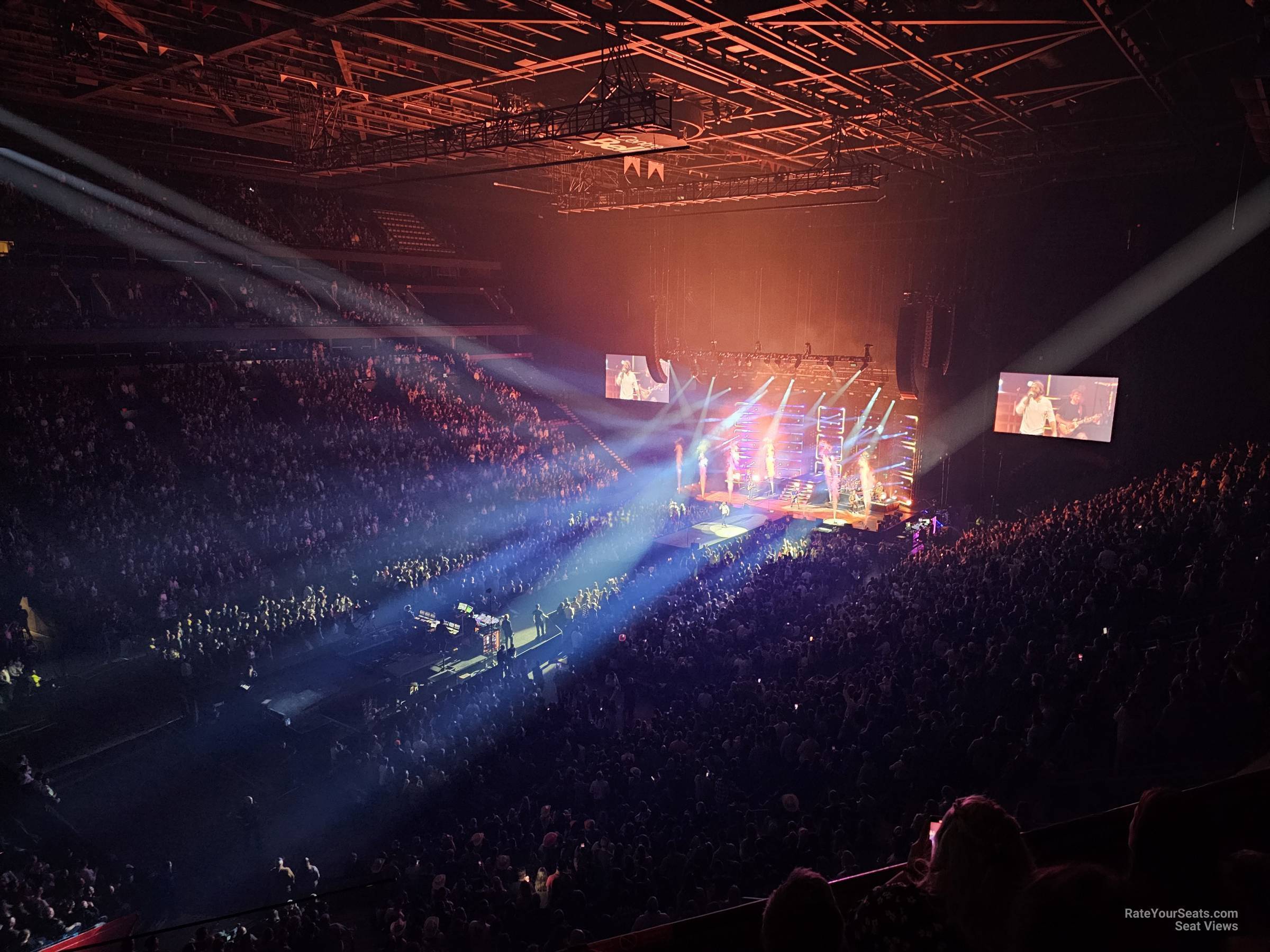 section 216, row c seat view  for concert - bell centre