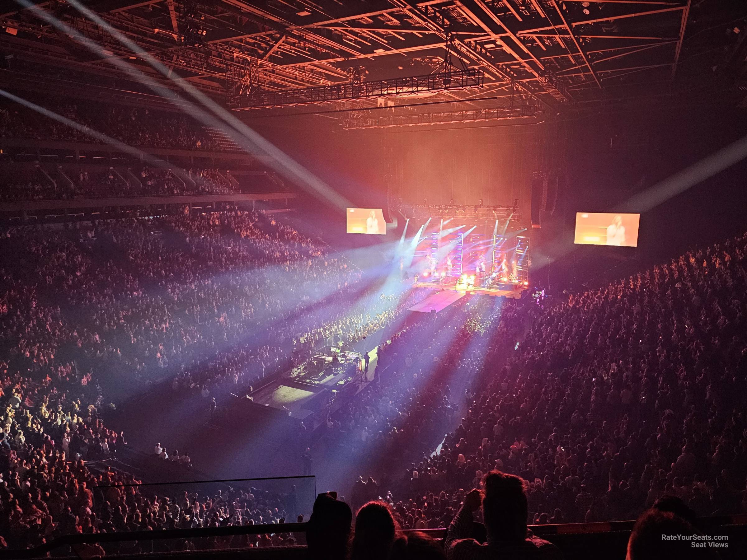 section 217, row c seat view  for concert - bell centre