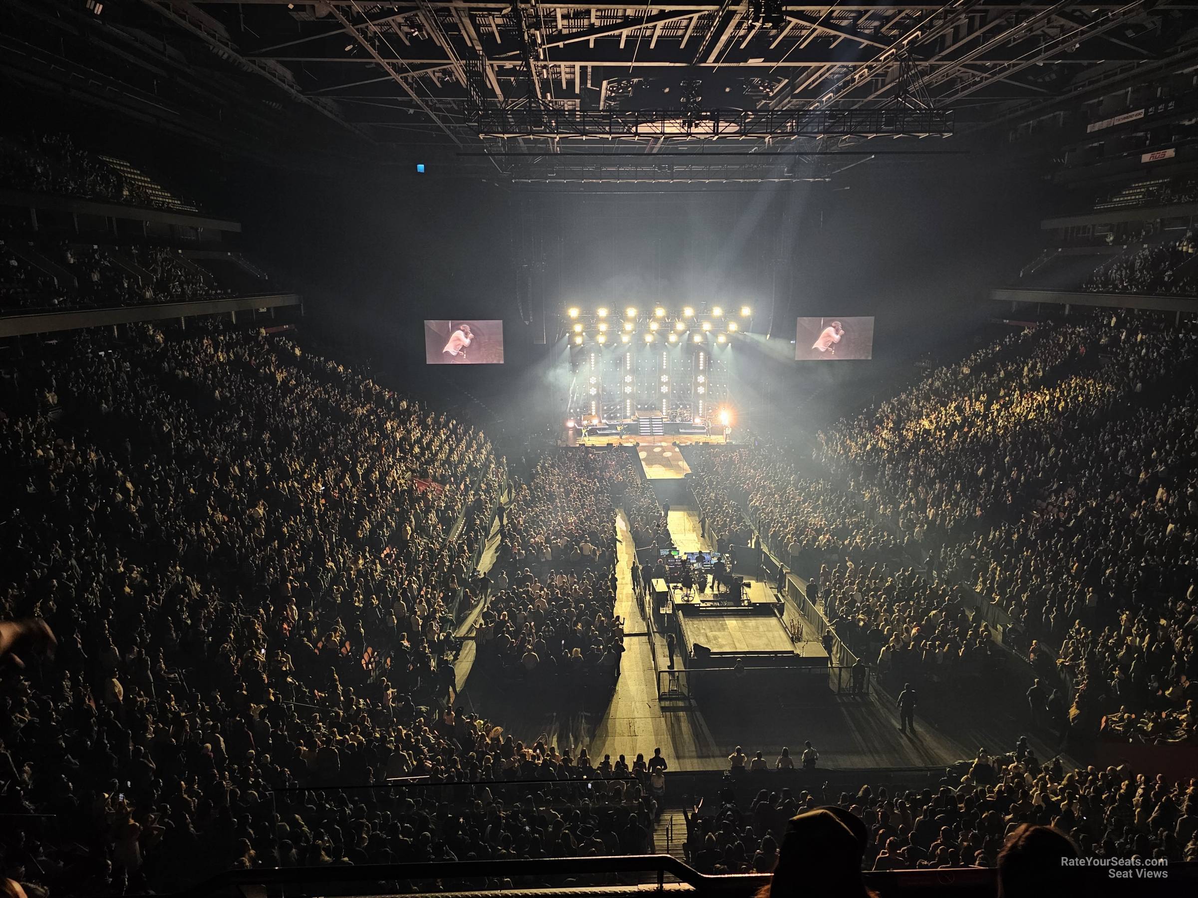 section 219, row c seat view  for concert - bell centre