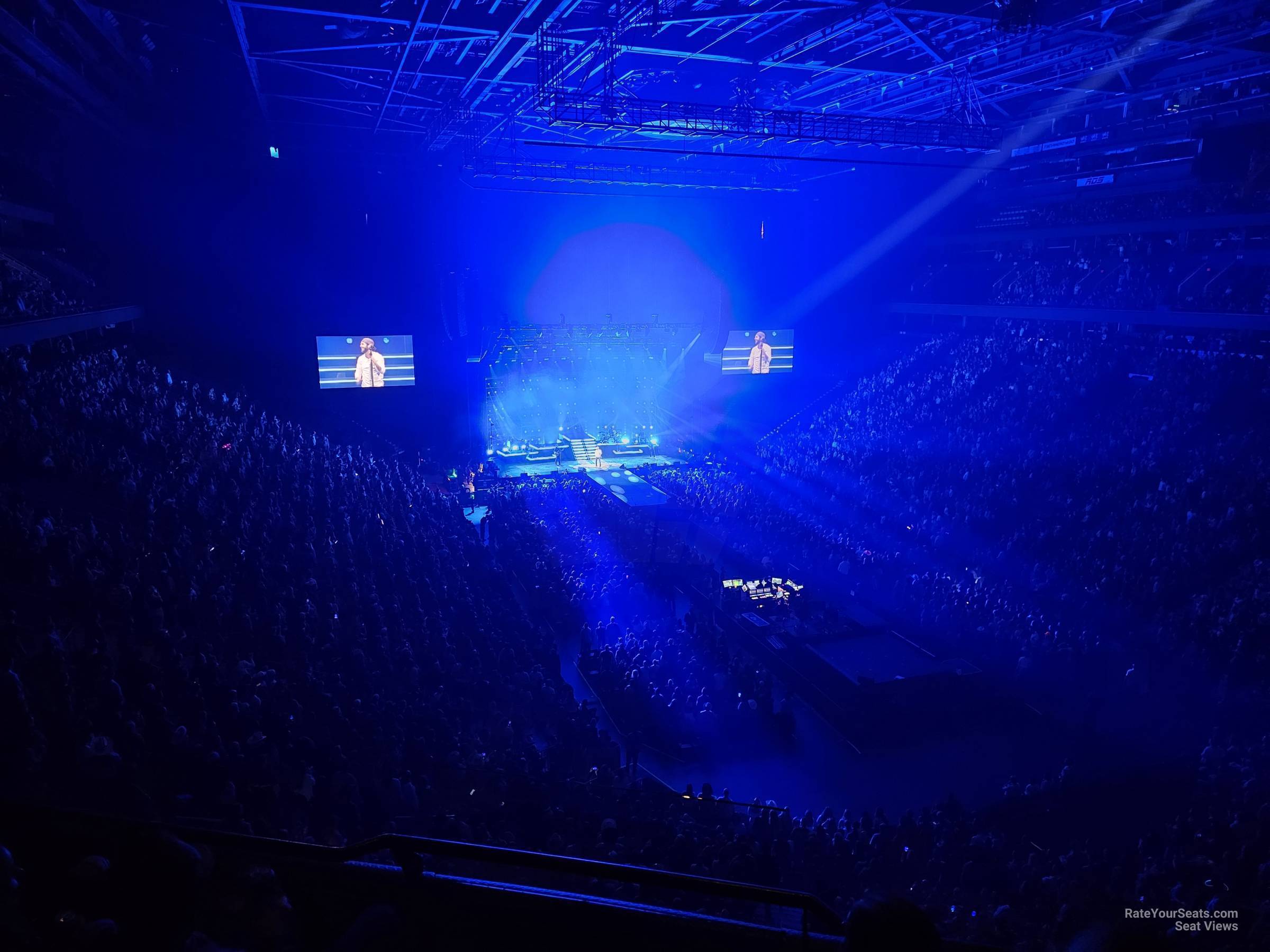 section 220, row c seat view  for concert - bell centre