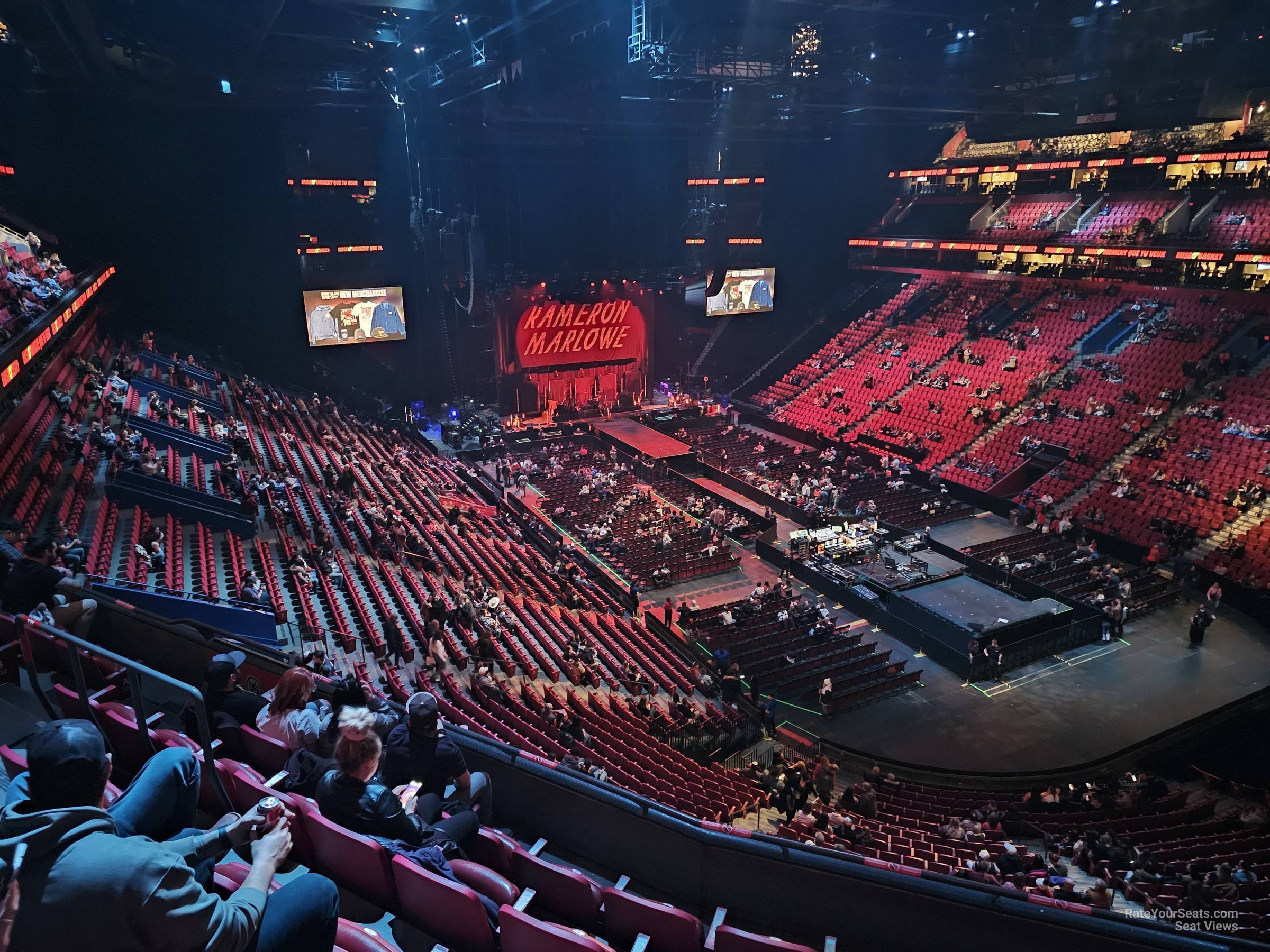 section 221, row e seat view  for concert - bell centre