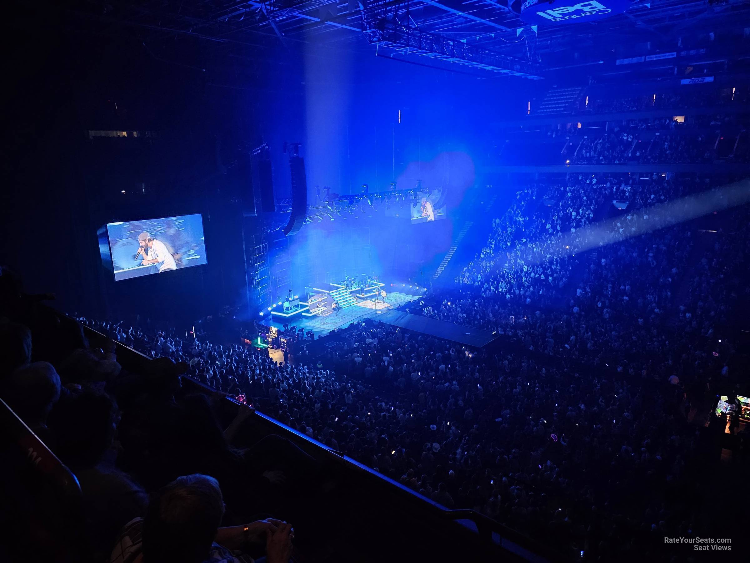 section 223, row c seat view  for concert - bell centre