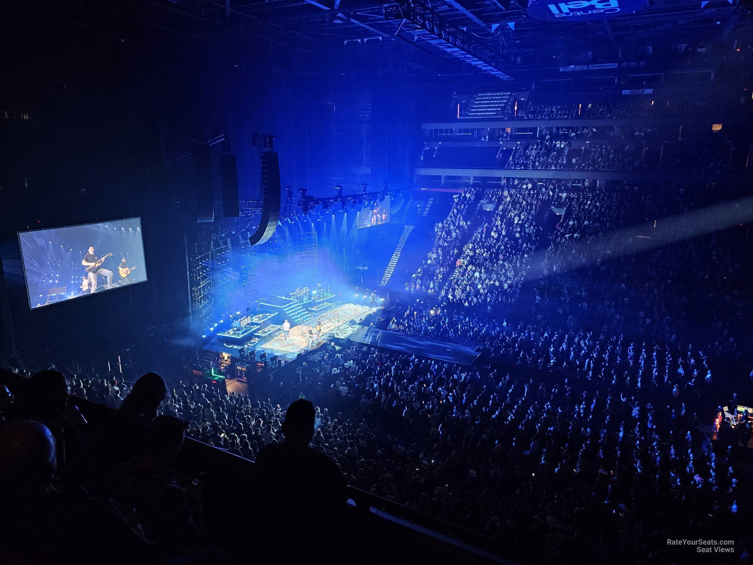 section 224, row c seat view for concert - bell centre